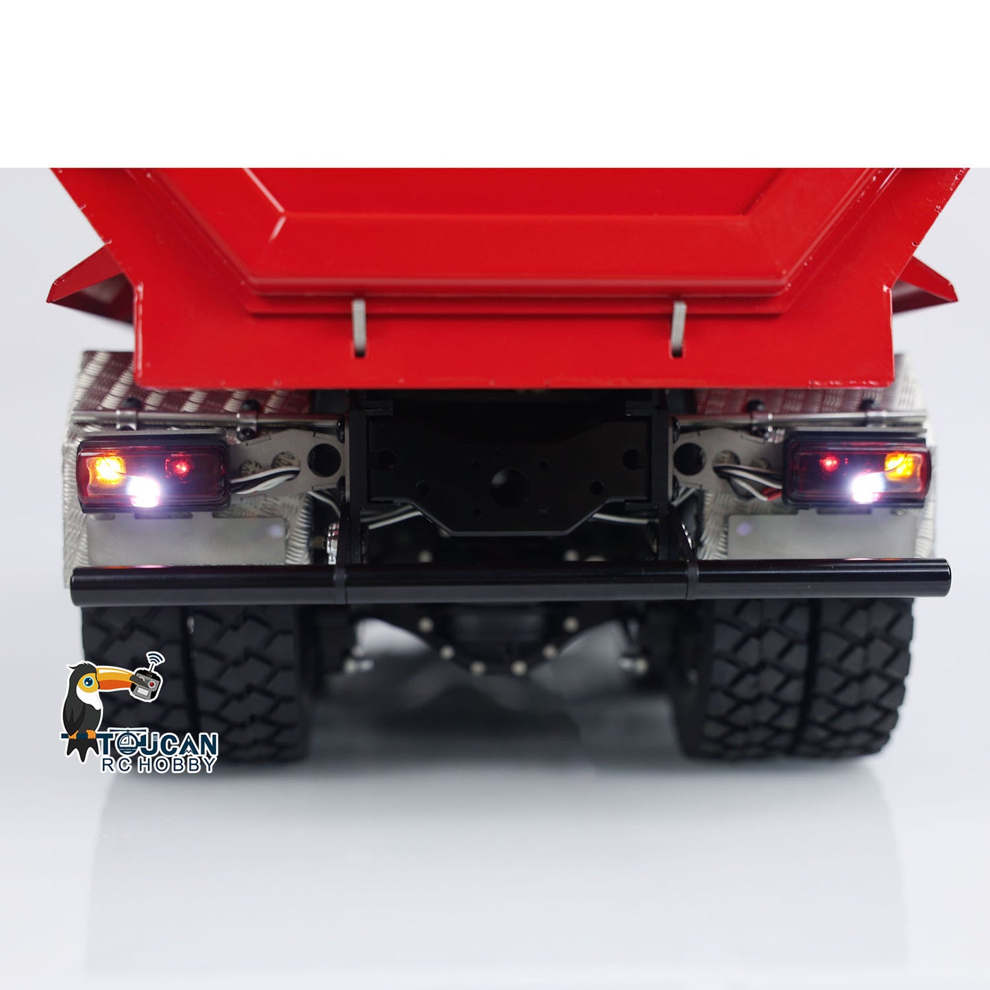 8x8 LESU 1/14 Hydraulic RC Dumper Truck RTR Remote Control Tipper Car Model