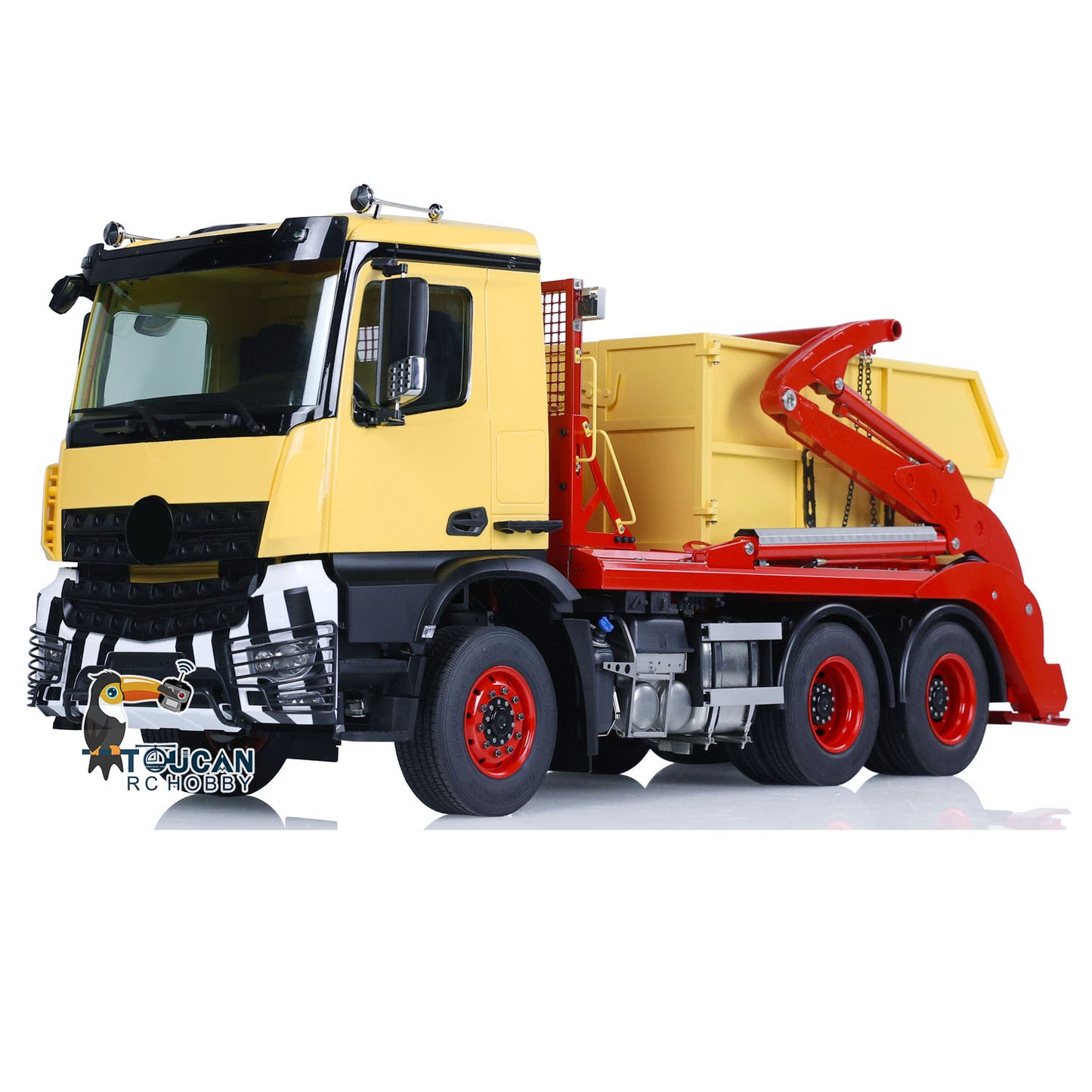 1/14 RC Hydraulic Skip Loader VL18U K3363 PL18EV Lite Metal Swing Arm Dump Truck