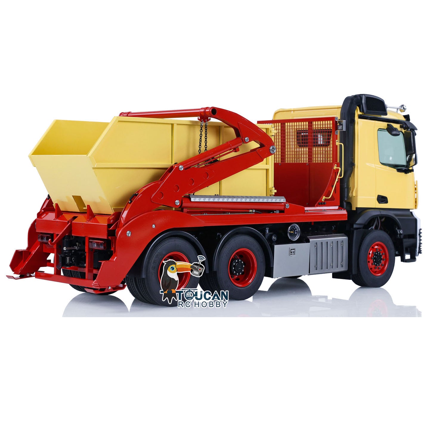 1/14 RC Hydraulic Skip Loader VL18U K3363 PL18EV Lite Metal Swing Arm Dump Truck
