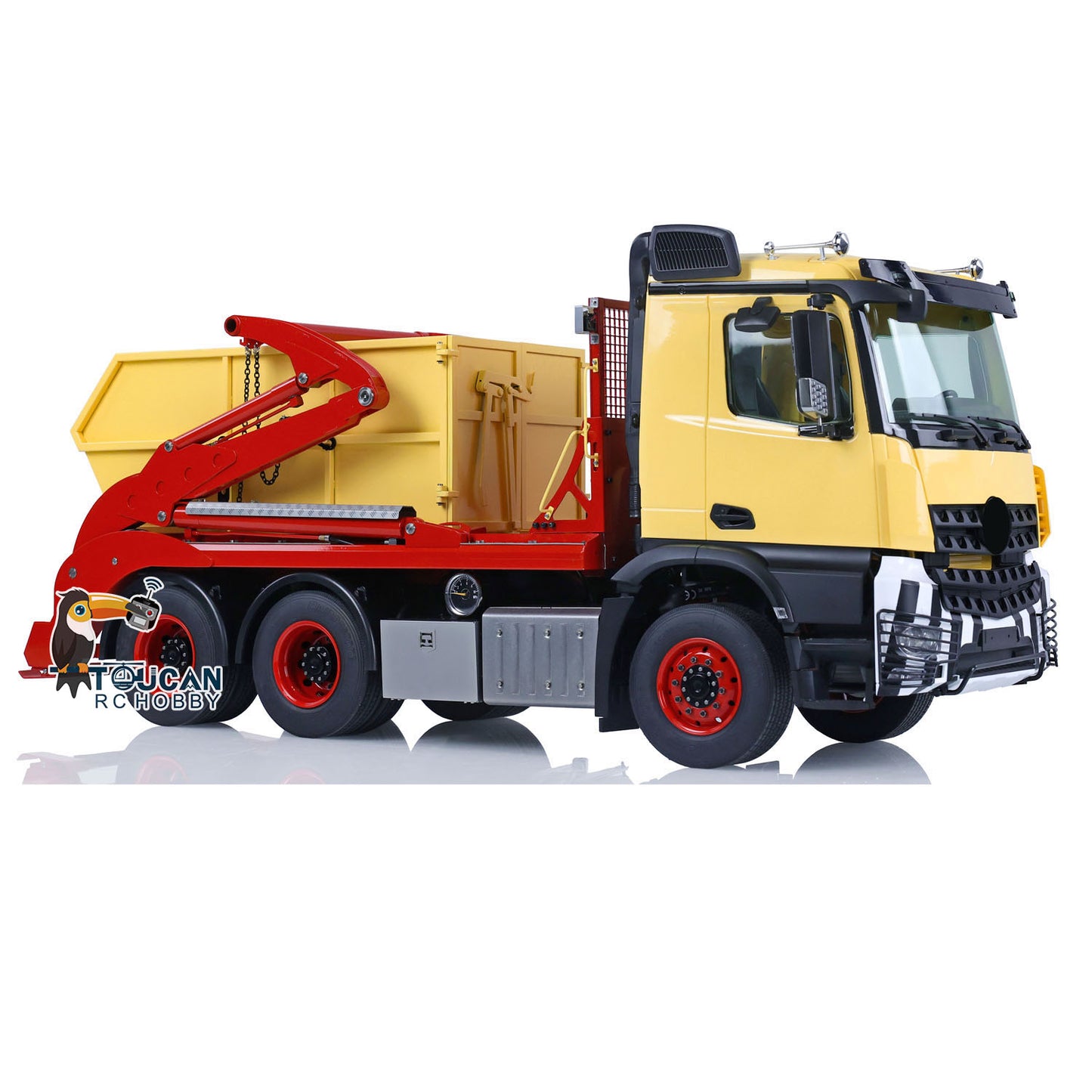 1/14 RC Hydraulic Skip Loader VL18U K3363 PL18EV Lite Metal Swing Arm Dump Truck