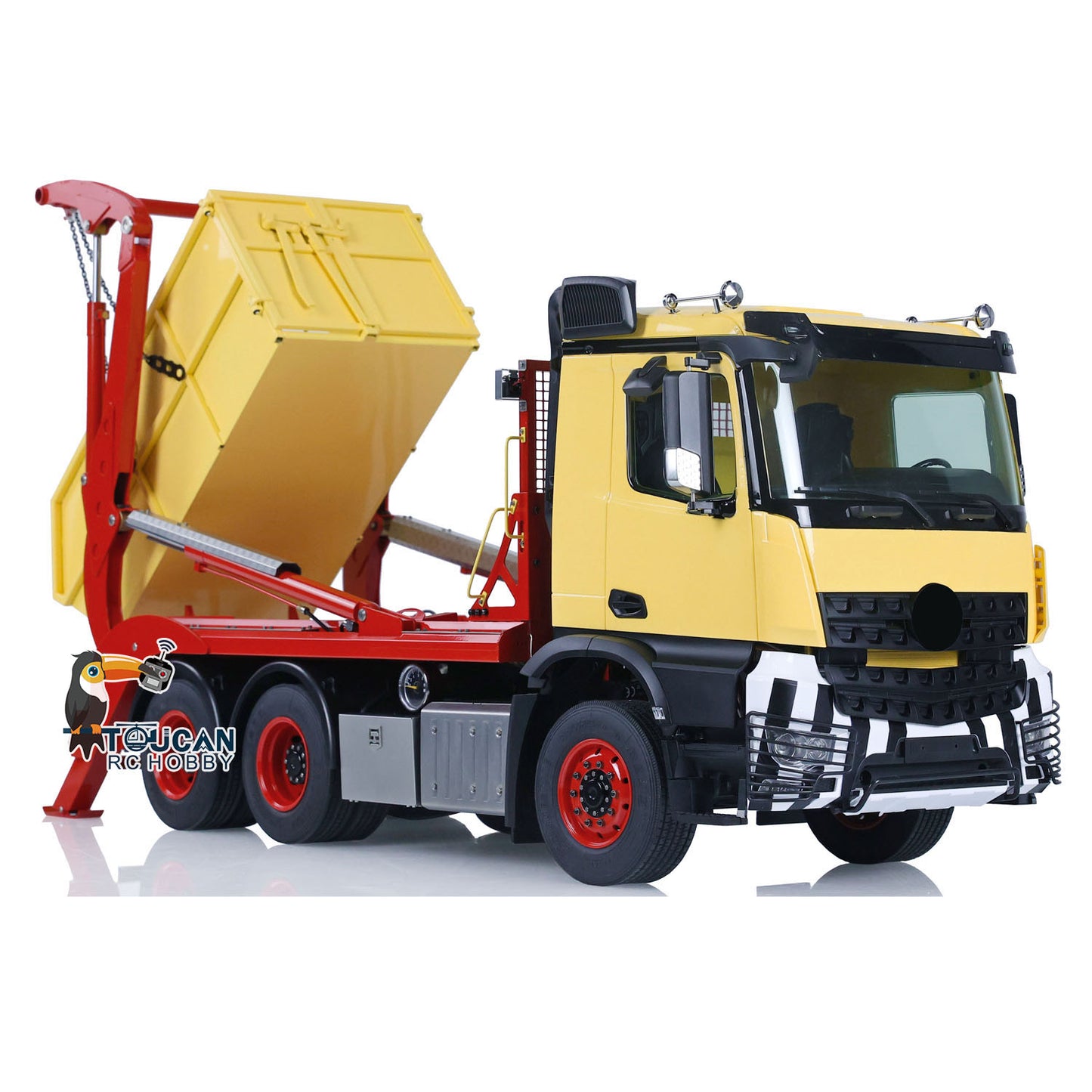 1/14 RC Hydraulic Skip Loader VL18U K3363 PL18EV Lite Metal Swing Arm Dump Truck