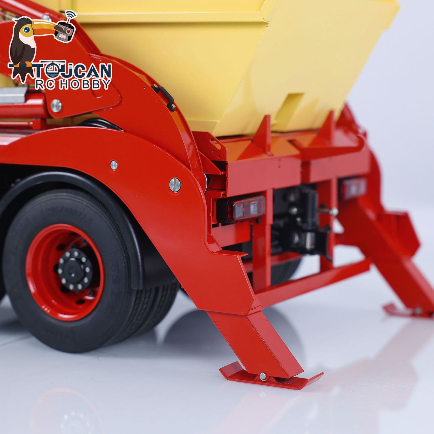 1/14 RC Hydraulic Skip Loader VL18U K3363 PL18EV Lite Metal Swing Arm Dump Truck
