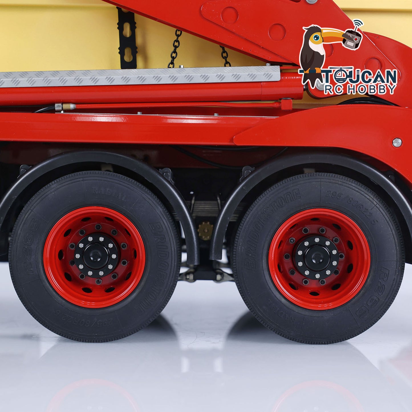 1/14 RC Hydraulic Skip Loader VL18U K3363 PL18EV Lite Metal Swing Arm Dump Truck