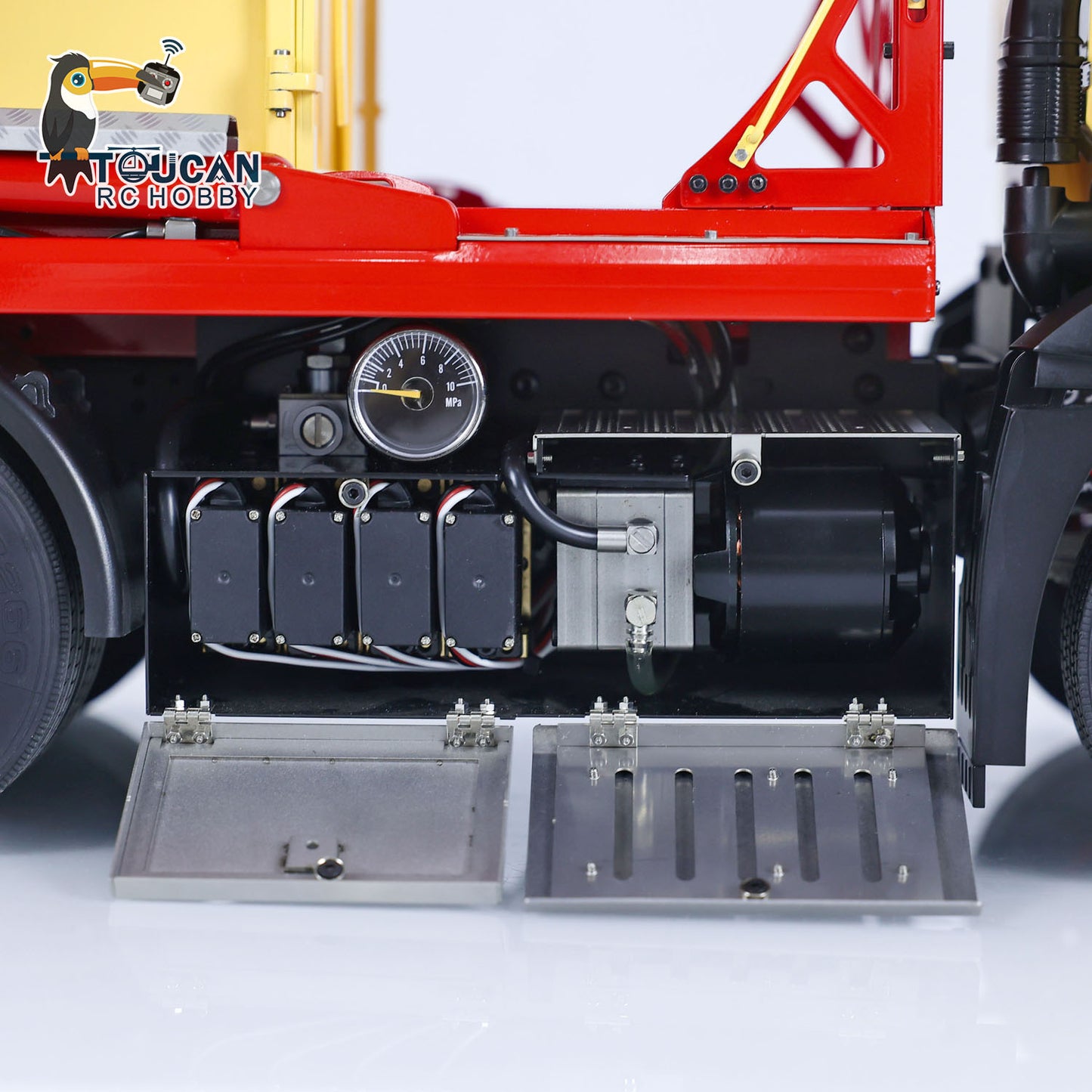 1/14 RC Hydraulic Skip Loader VL18U K3363 PL18EV Lite Metal Swing Arm Dump Truck