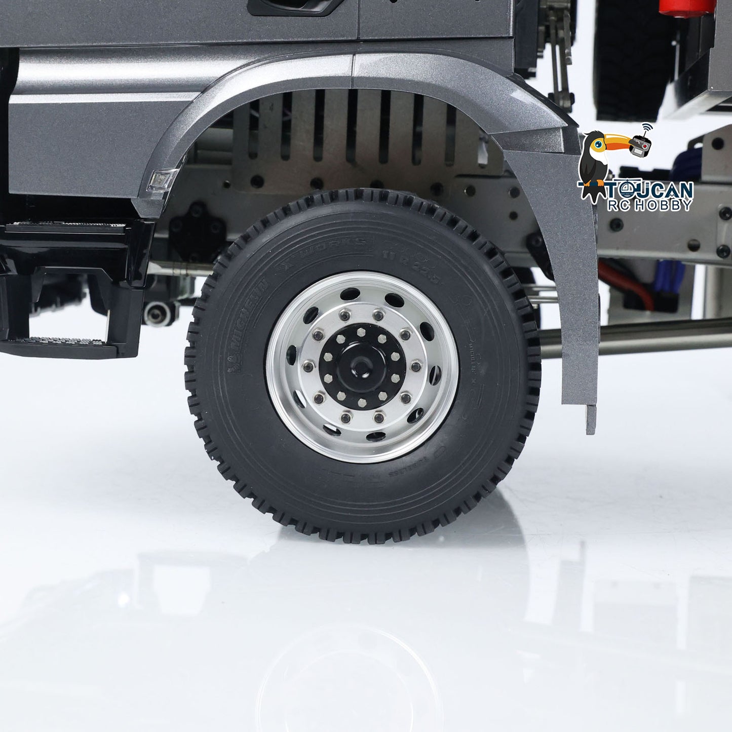 Metal 1/14 Hydraulic RC Dump Truck 3363 6x6 Remote Control Tipper Car Sound