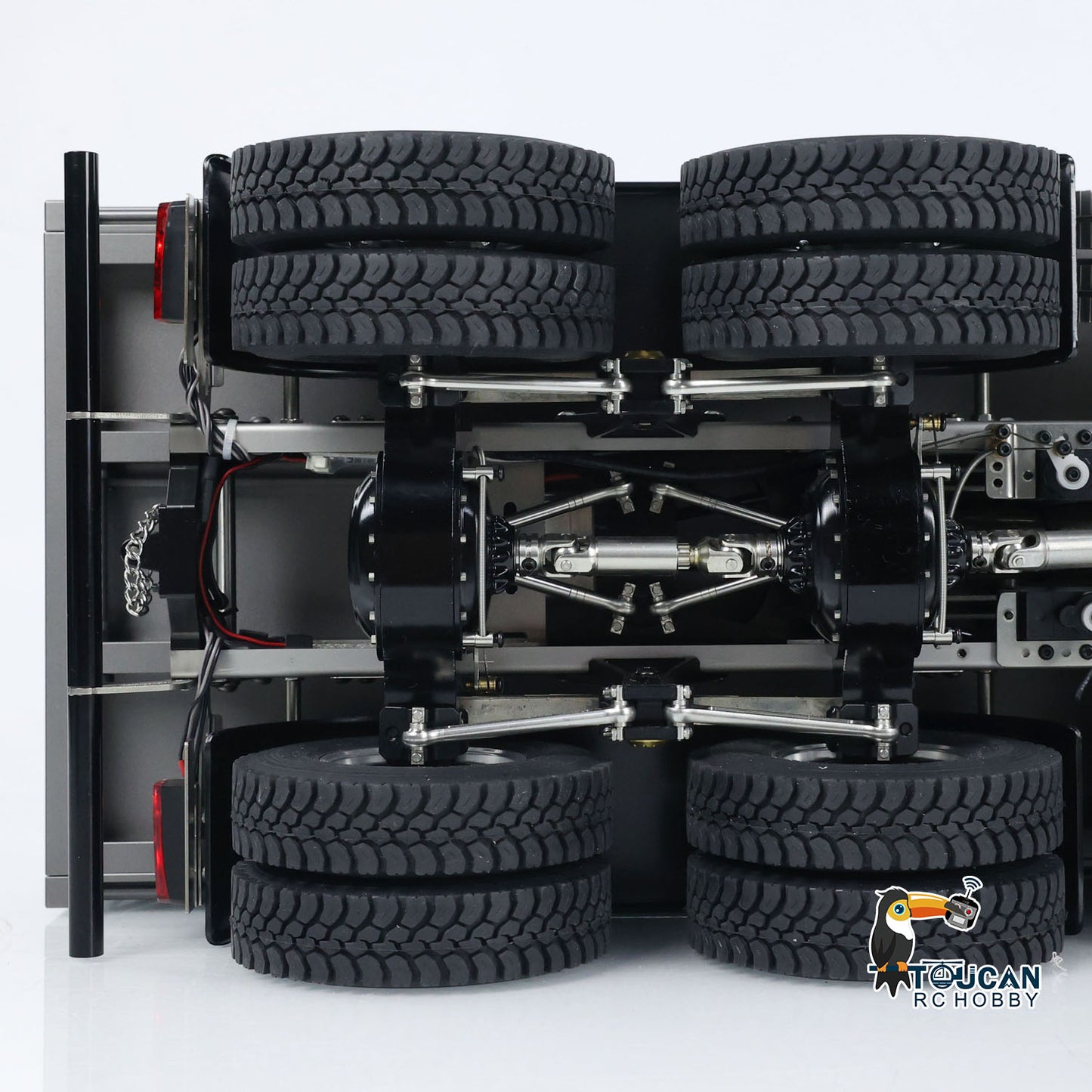 Metal 1/14 Hydraulic RC Dump Truck 3363 6x6 Remote Control Tipper Car Sound