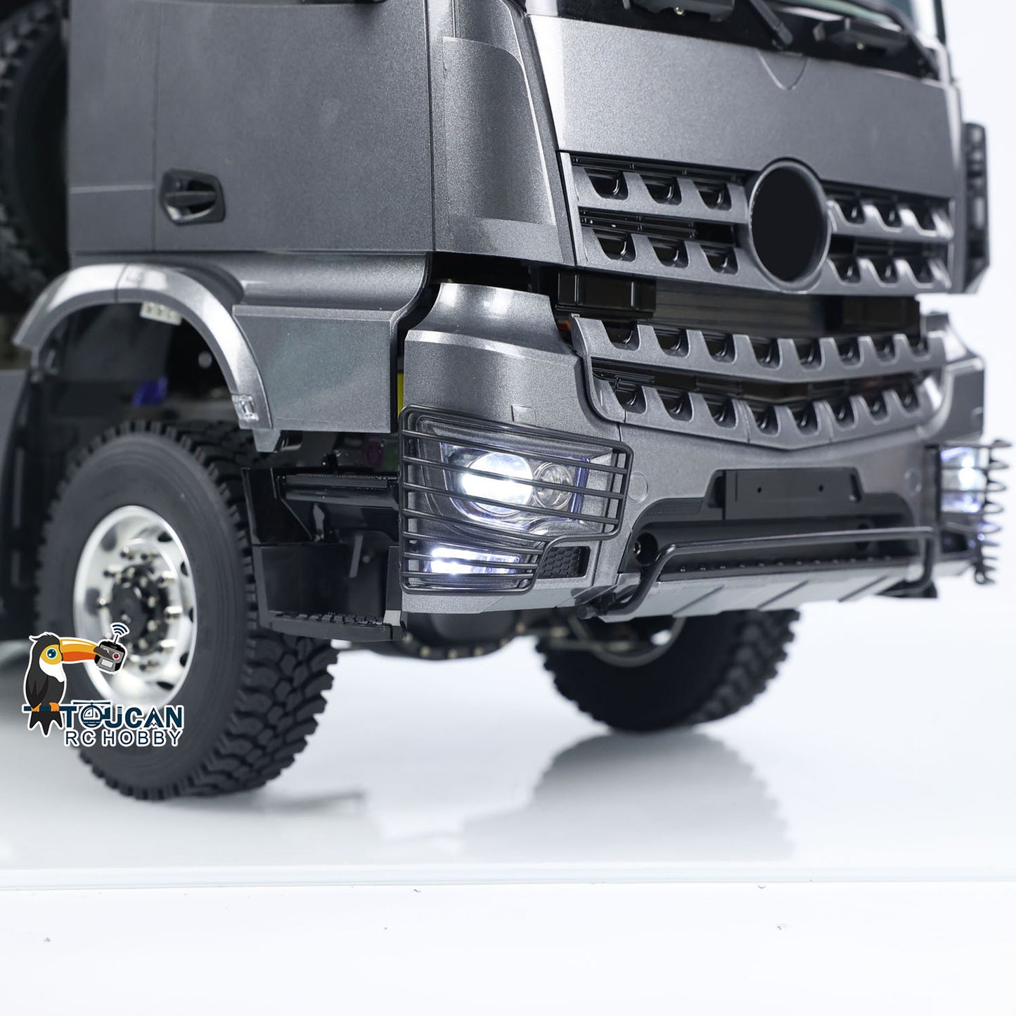 Metal 1/14 Hydraulic RC Dump Truck 3363 6x6 Remote Control Tipper Car Sound