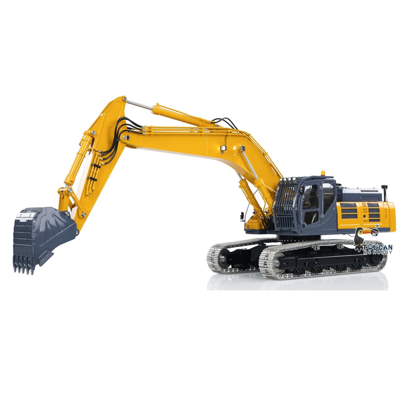 1/14 LESU Hydraulic RC Excavator AOUE-SK500 RTR Control Engineer Vehicles Model