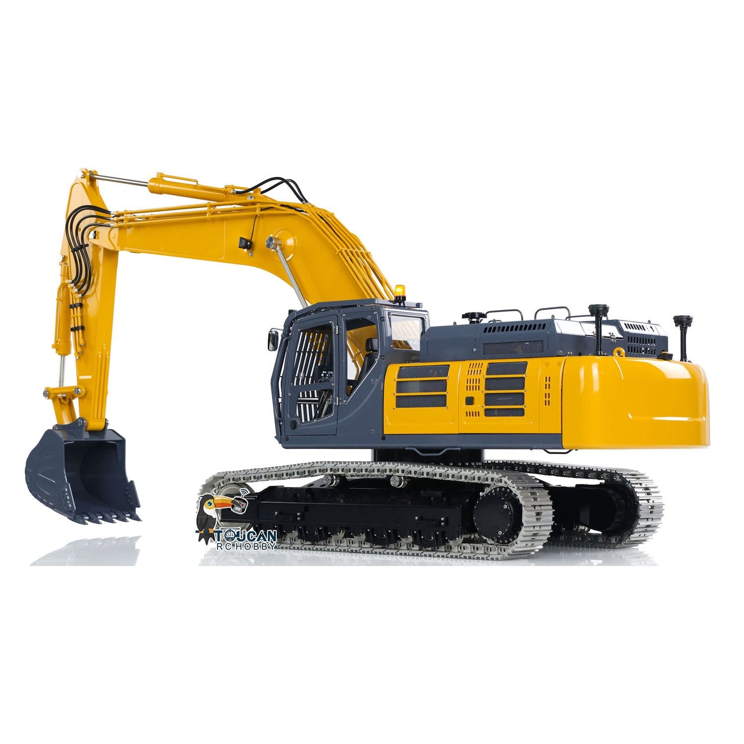 1/14 LESU Hydraulic RC Excavator AOUE-SK500 RTR Control Engineer Vehicles Model