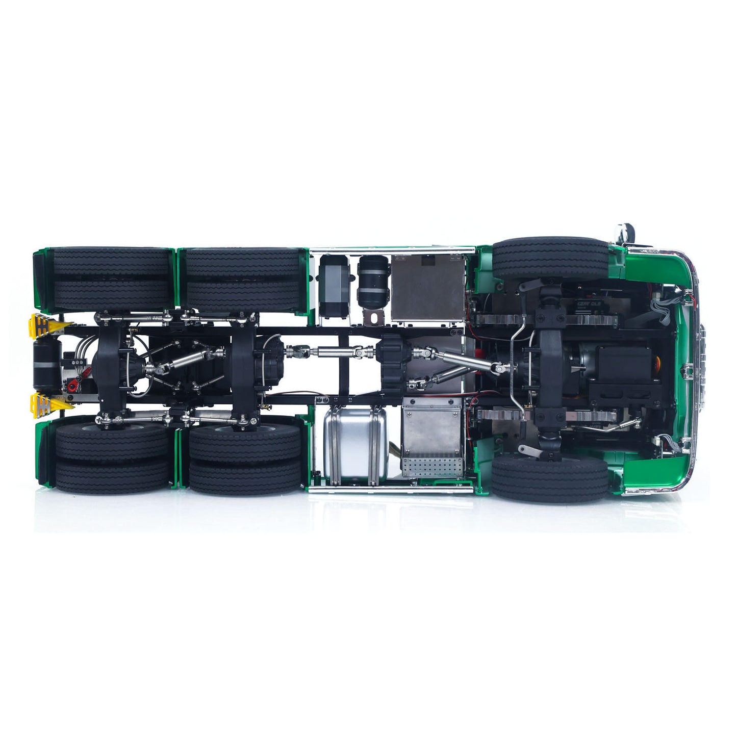 1/14 KABOLITE 6*6 Romote Control Tractor Truck SC 770S 2Speed Gearbox Axle Locks Electric Windshield Cab Suspension Wiper Openable Door RTR