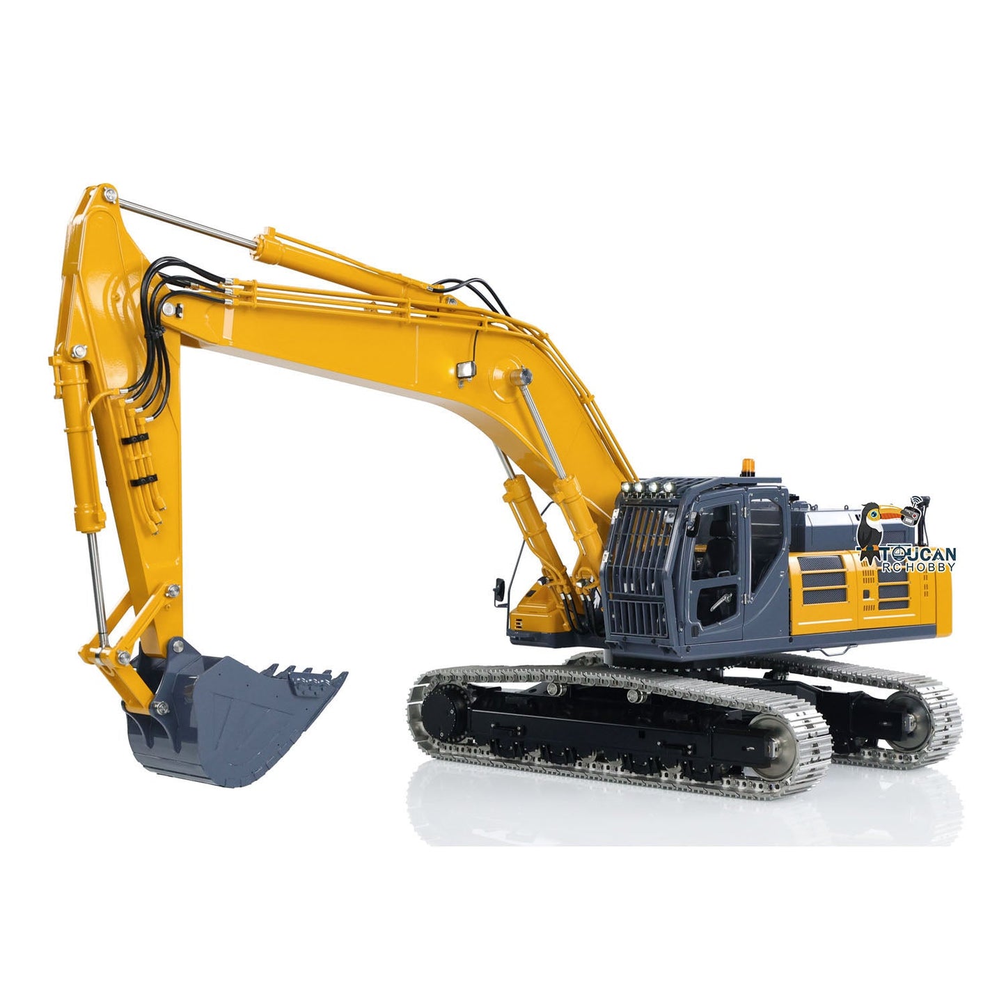 1/14 LESU Hydraulic RC Excavator AOUE-SK500 RTR Control Engineer Vehicles Model