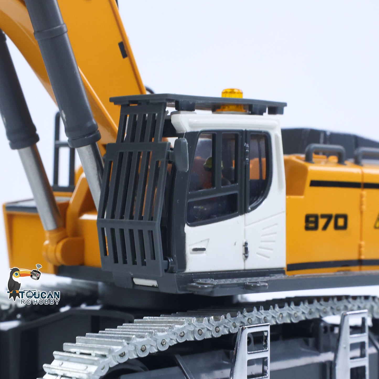 New Toy! Free Shipping CUT Model 1/50 Mini Electric Excavator 970 Electric Wireless Control Simulation Construction Vehicle Model