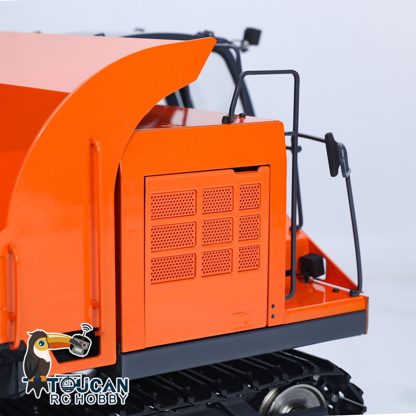 1/12 RC Hydraulic Tracked Truck EG110R FlySky I6S Radio Control Dumper Car Model