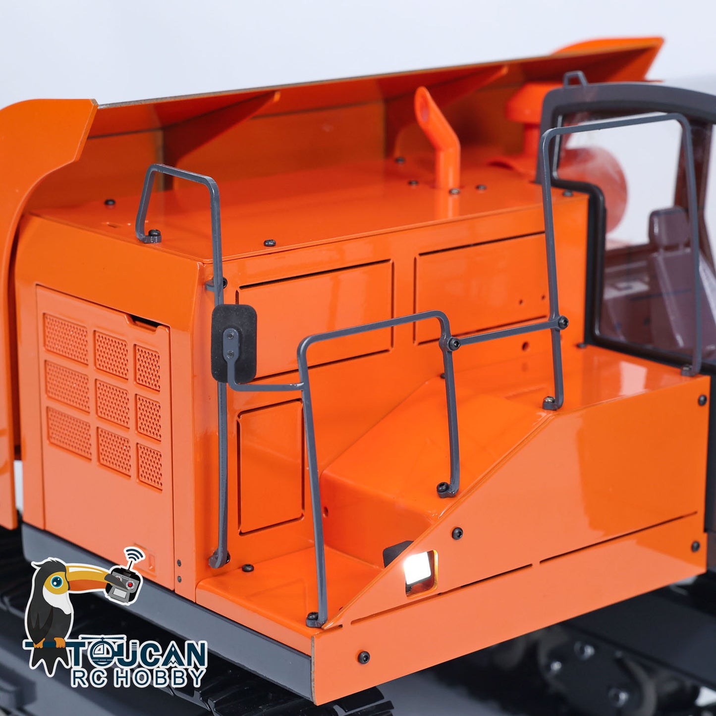 1/12 RC Hydraulic Tracked Truck EG110R FlySky I6S Radio Control Dumper Car Model