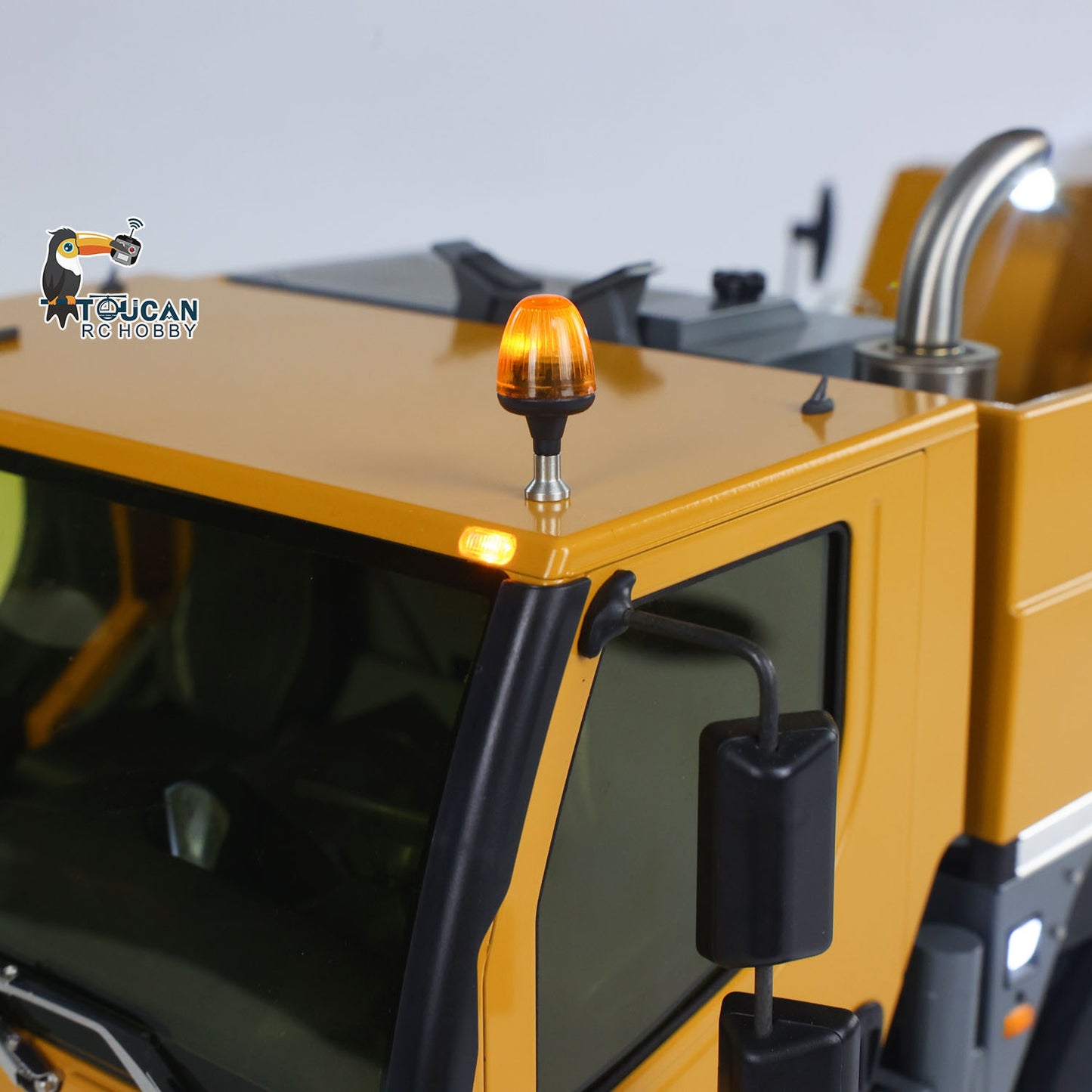 Eyewhale 1/14 All Terrain Remote Control Hydraulic Mobile Crane Truck D1050 Ready to Run FlySky PL18EV Sound Light System