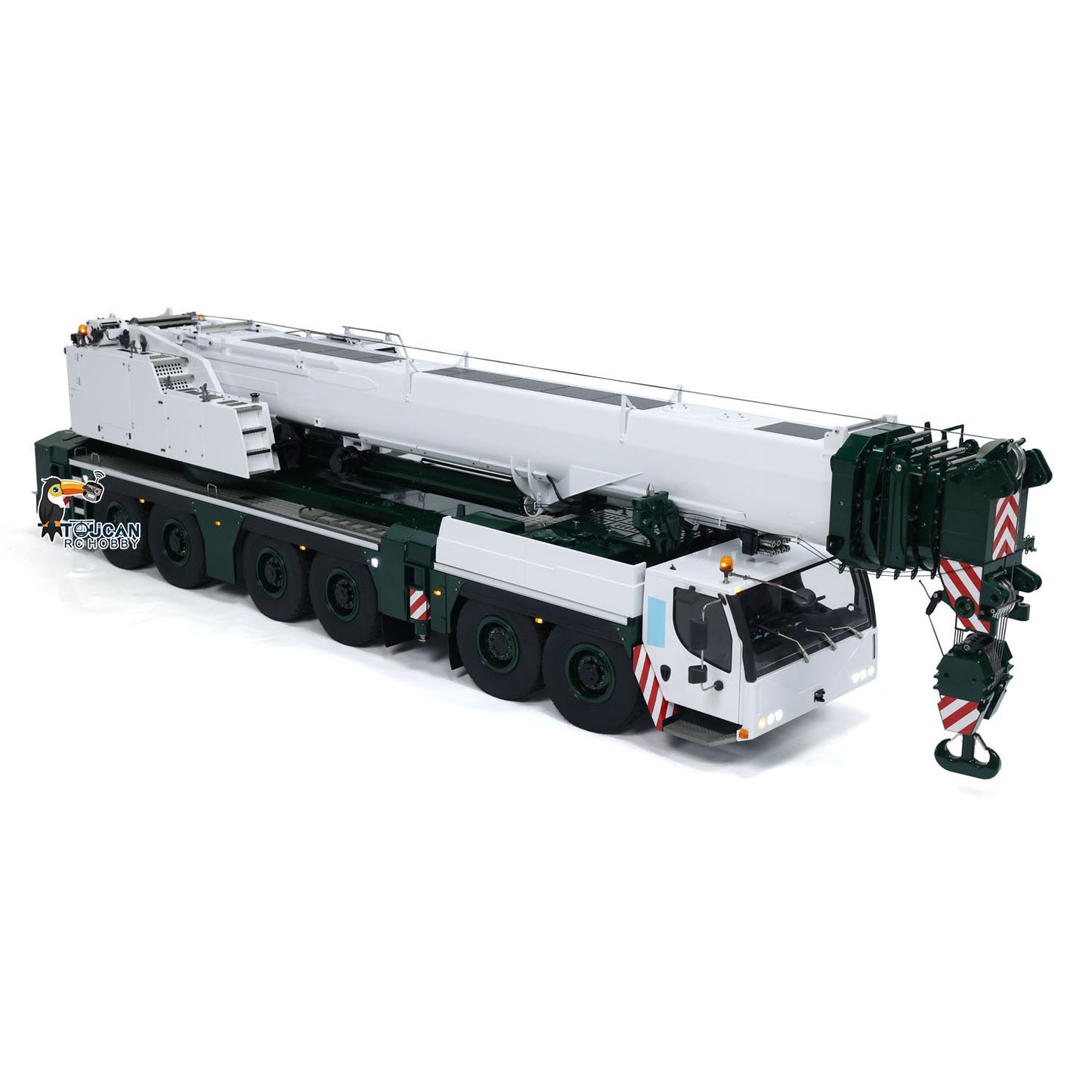 Pre-Order Eyewhale 1/14 6 Axles LTM1350 RC Hydraulic Mobile Cranes 5M Length Radio Controlled Heavy-duty Car PNP Hobby Model