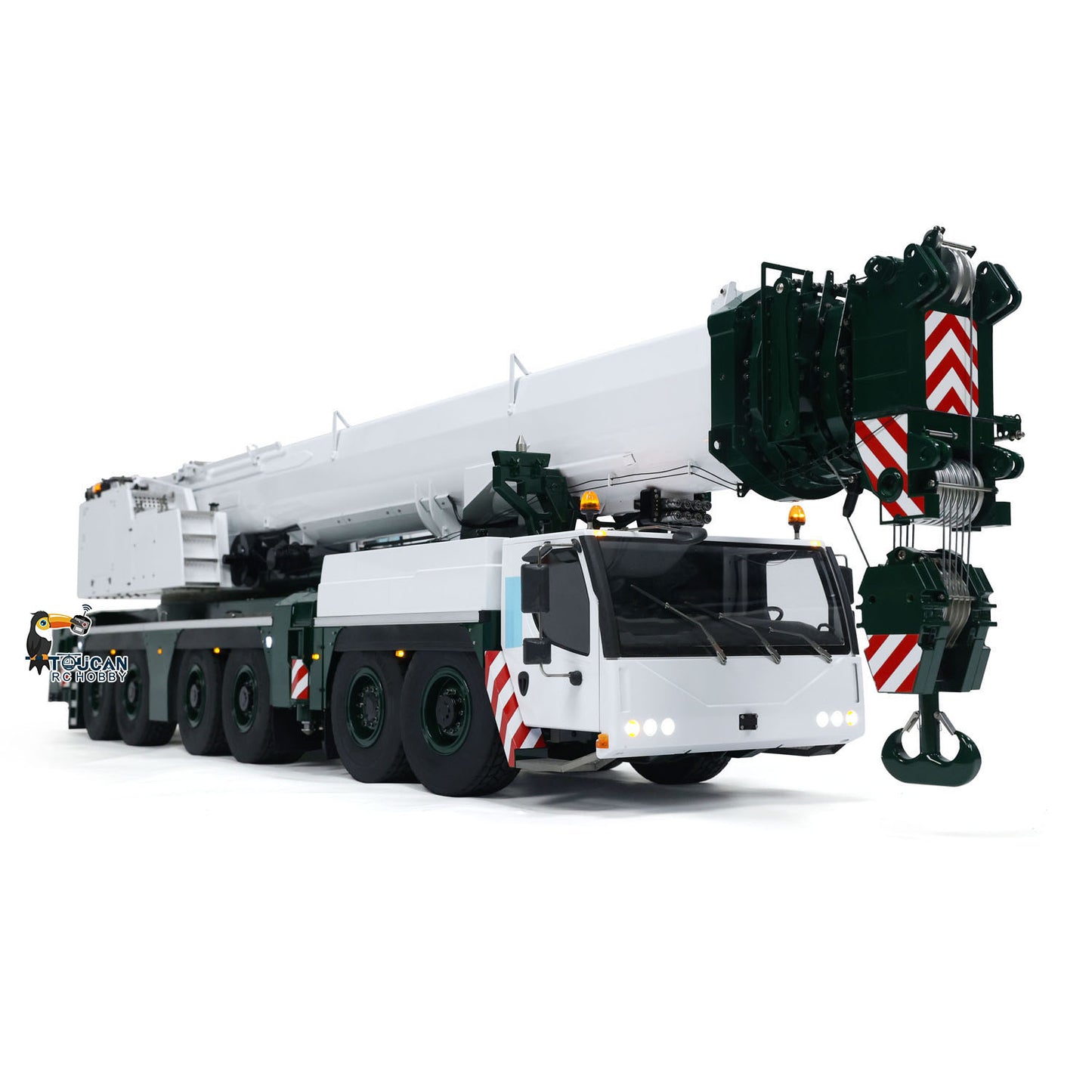 Pre-Order Eyewhale 1/14 6 Axles LTM1350 RC Hydraulic Mobile Cranes 5M Length Radio Controlled Heavy-duty Car PNP Hobby Model