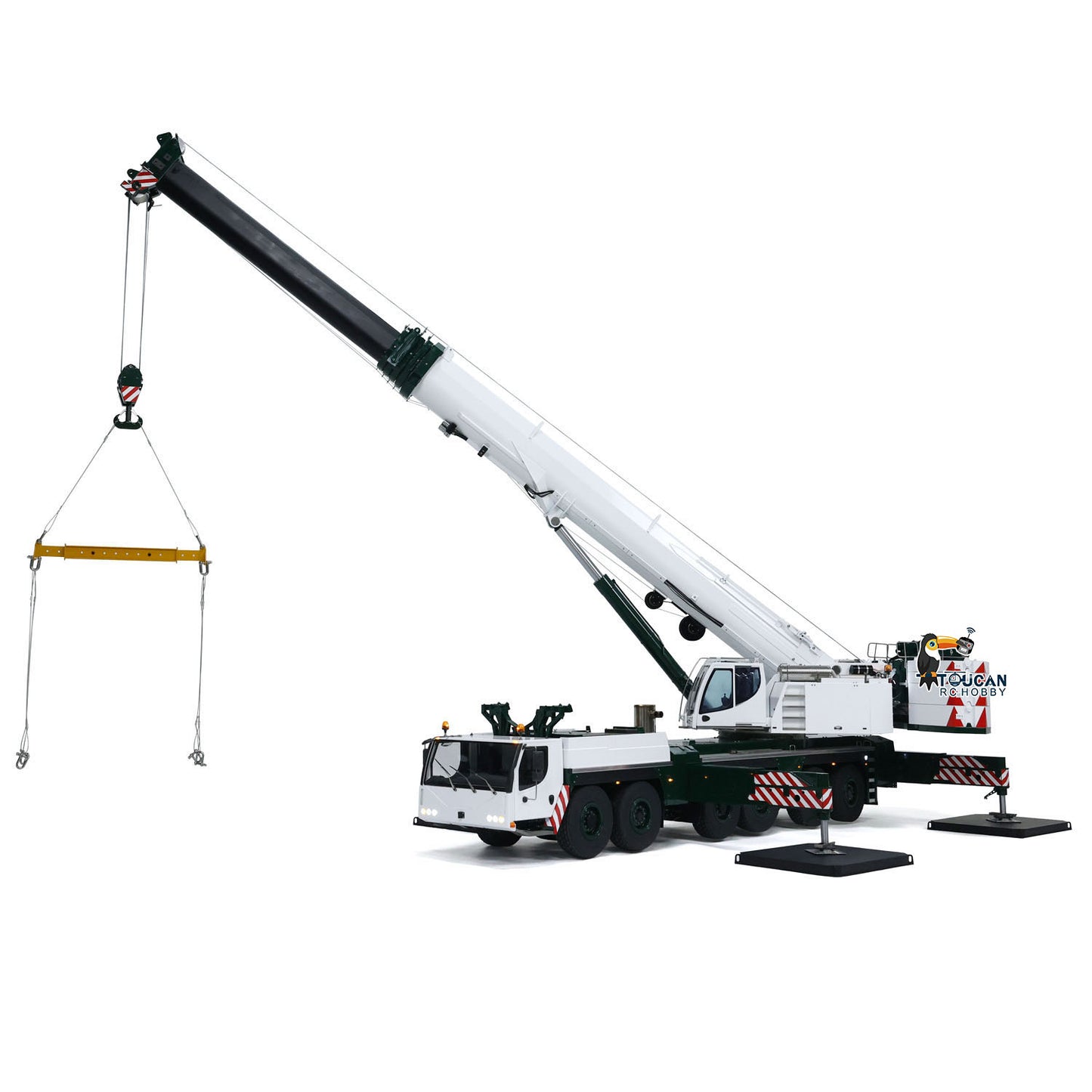 Pre-Order Eyewhale 1/14 6 Axles LTM1350 RC Hydraulic Mobile Cranes 5M Length Radio Controlled Heavy-duty Car PNP Hobby Model