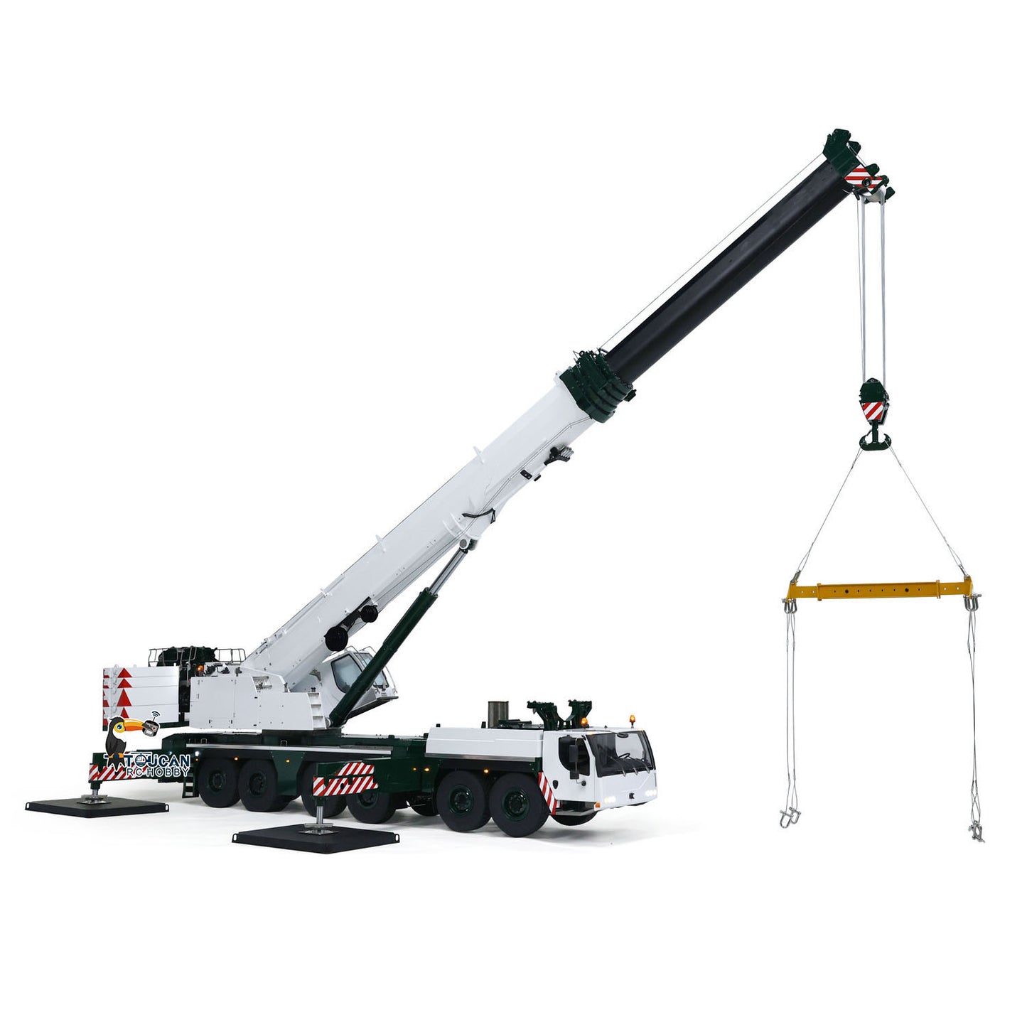 Pre-Order Eyewhale 1/14 6 Axles LTM1350 RC Hydraulic Mobile Cranes 5M Length Radio Controlled Heavy-duty Car PNP Hobby Model