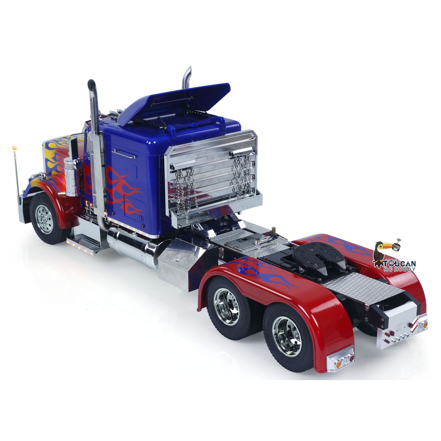 Customized DIY TAMIYA 6x4 1/14 RC Tractor Truck 56344 RTR ST8 Radio Control Lorry Car Sound Light Smoke Unit Chassis Suspension
