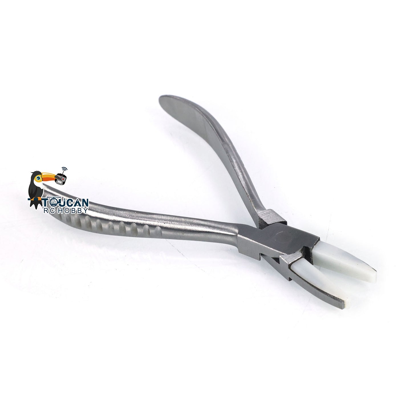 Metal Pliers Painted Flat Nose Pliers for Tubes Sleeves RC Hydraulic Excavator Truck Loader Forklift Dumper Construction Vehicle