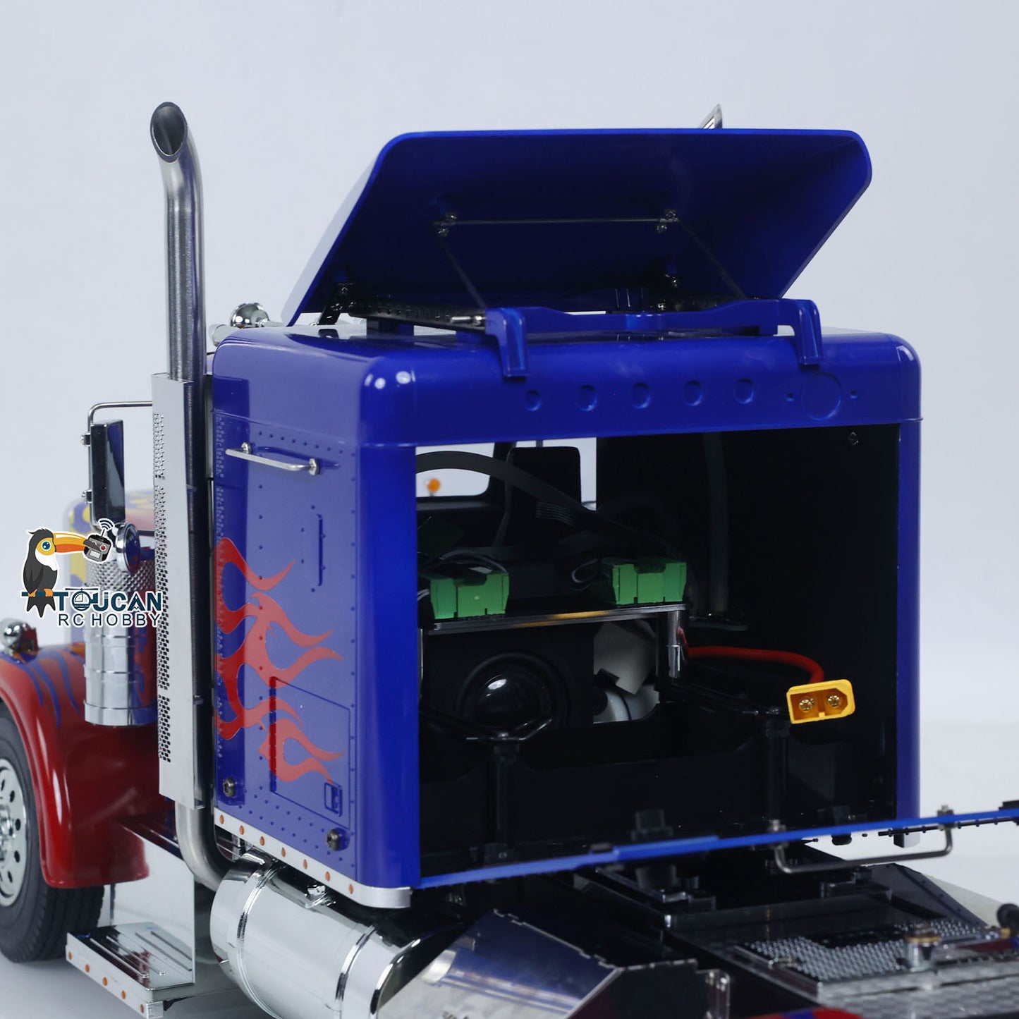 Customized DIY TAMIYA 6x4 1/14 RC Tractor Truck 56344 RTR ST8 Radio Control Lorry Car Sound Light Smoke Unit Chassis Suspension