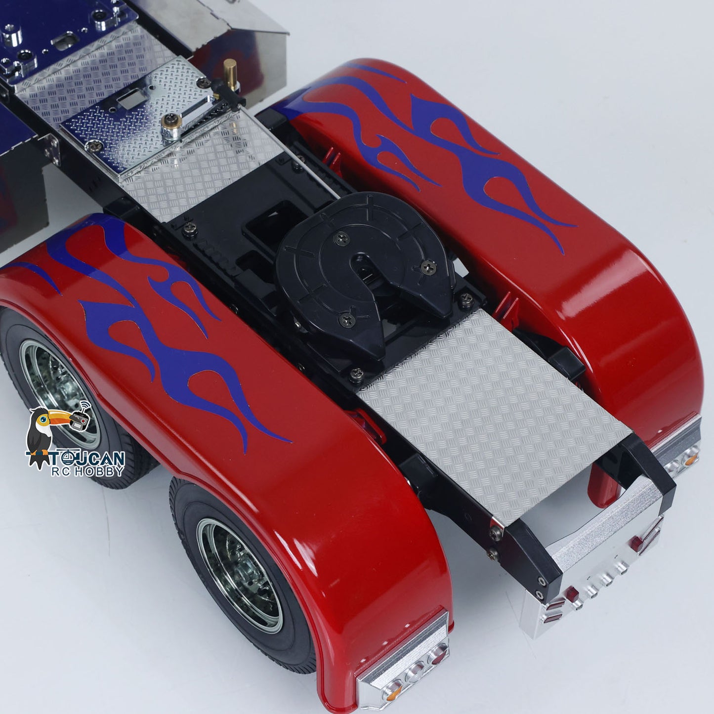 Customized DIY TAMIYA 6x4 1/14 RC Tractor Truck 56344 RTR ST8 Radio Control Lorry Car Sound Light Smoke Unit Chassis Suspension