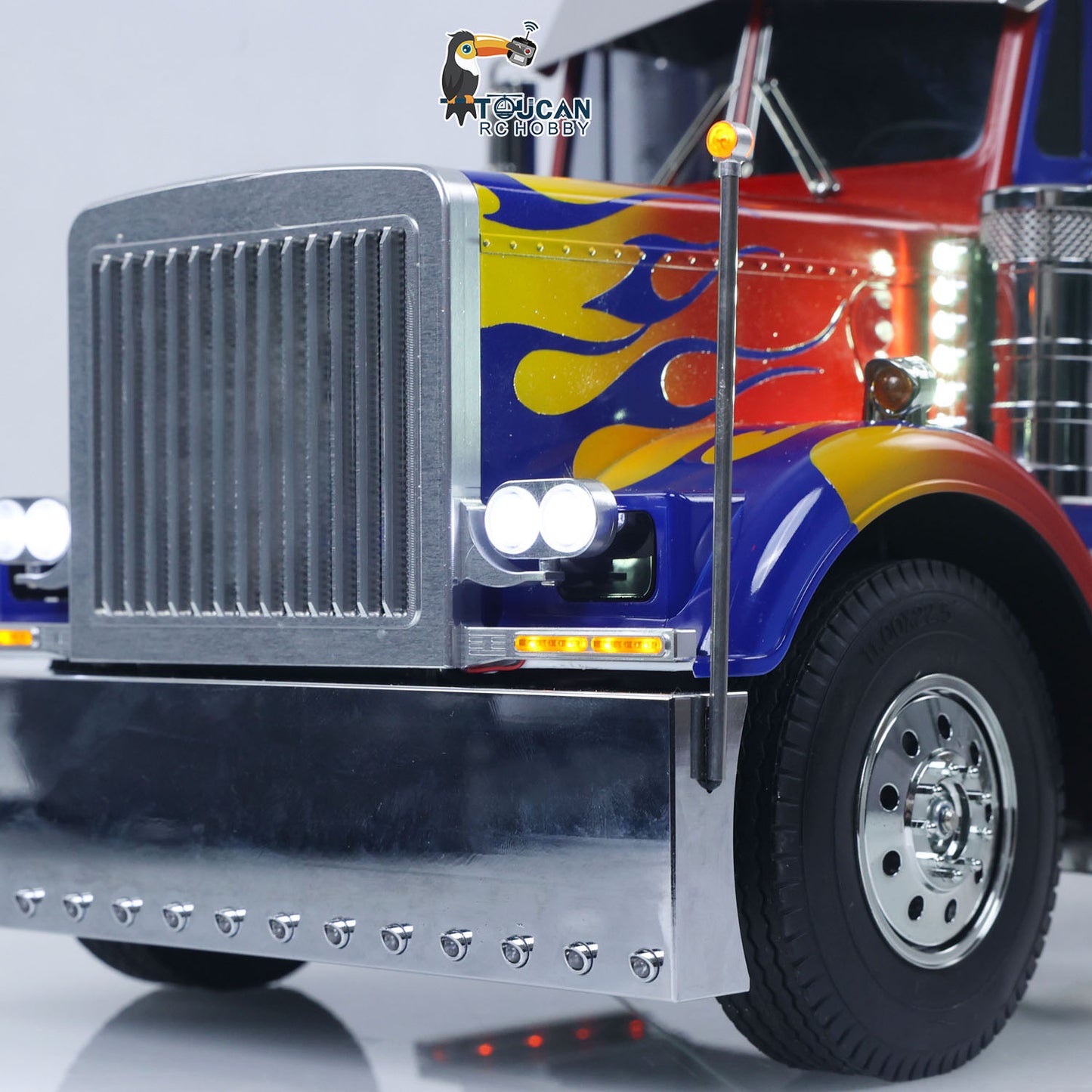 Customized DIY TAMIYA 6x4 1/14 RC Tractor Truck 56344 RTR ST8 Radio Control Lorry Car Sound Light Smoke Unit Chassis Suspension