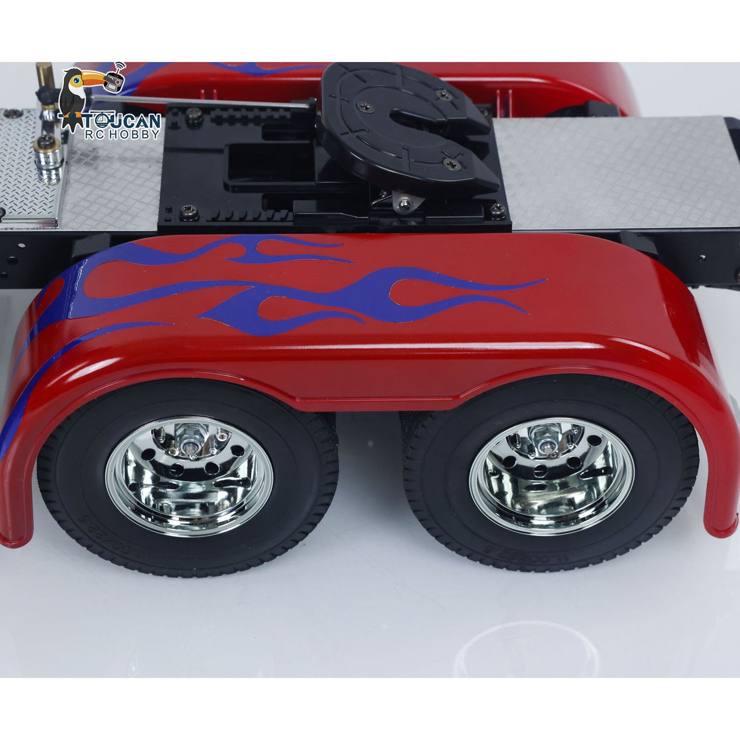 Customized DIY TAMIYA 6x4 1/14 RC Tractor Truck 56344 RTR ST8 Radio Control Lorry Car Sound Light Smoke Unit Chassis Suspension