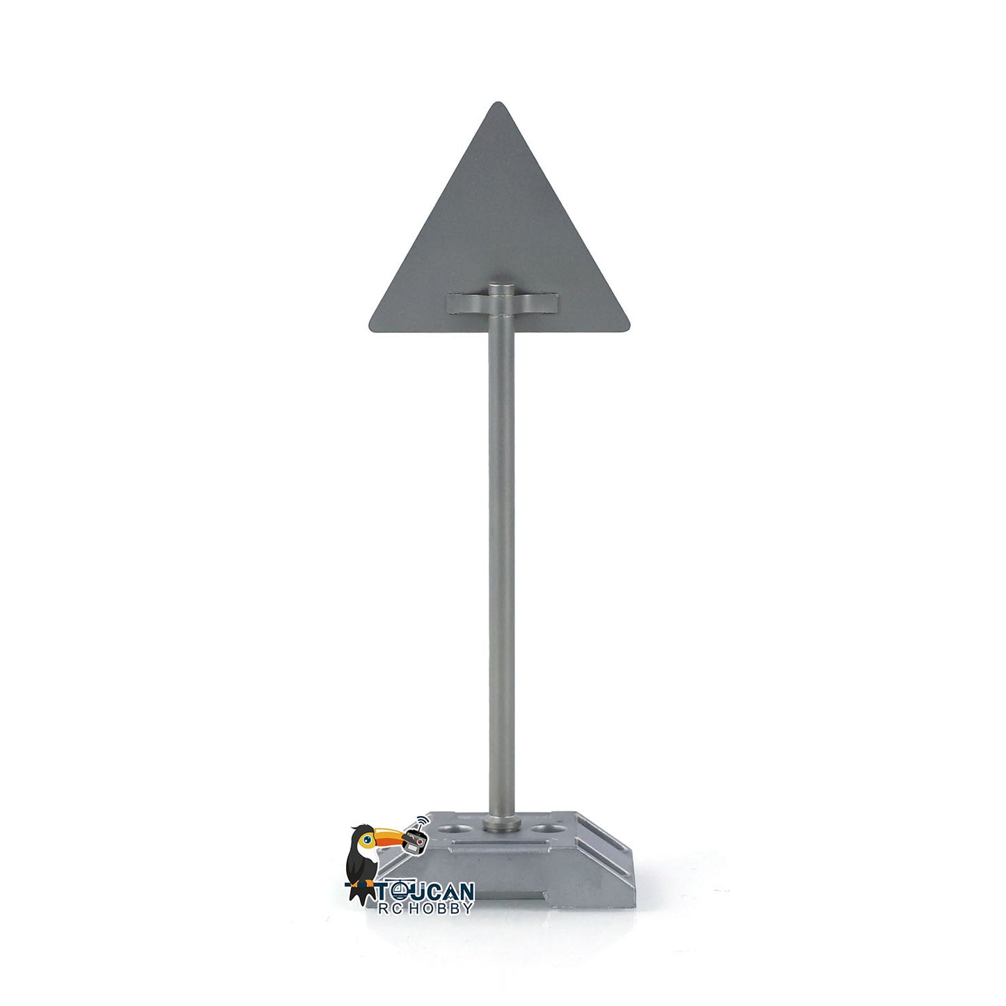 Metal Scene Simulation Traffic Signs Decorative Parts for 1/14 RC Tractor Truck Radio Controlled Dump Car DIY Model