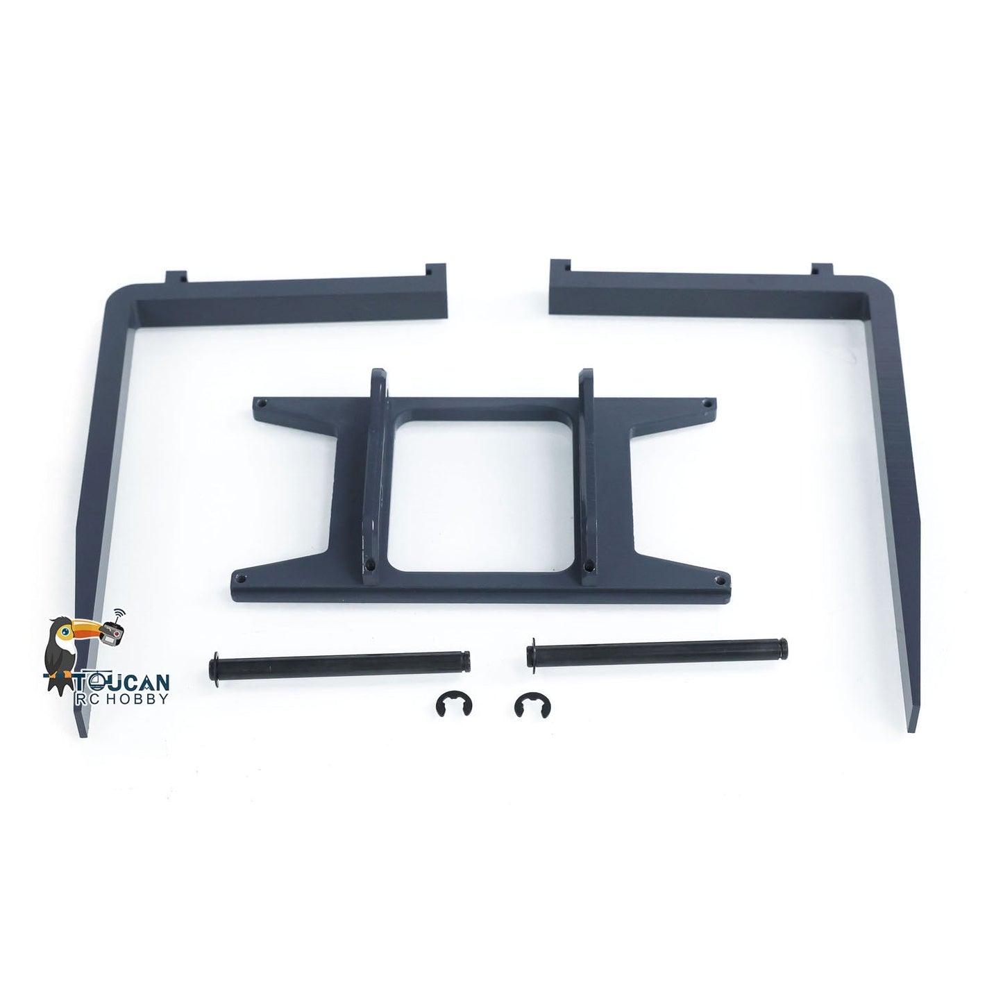 Metal Manual Quick Coupler Wheel Hub Rubber Tire Metal Fork for JDModel JDM-198 ZW370 RC Hydraulic Loader Model DIY