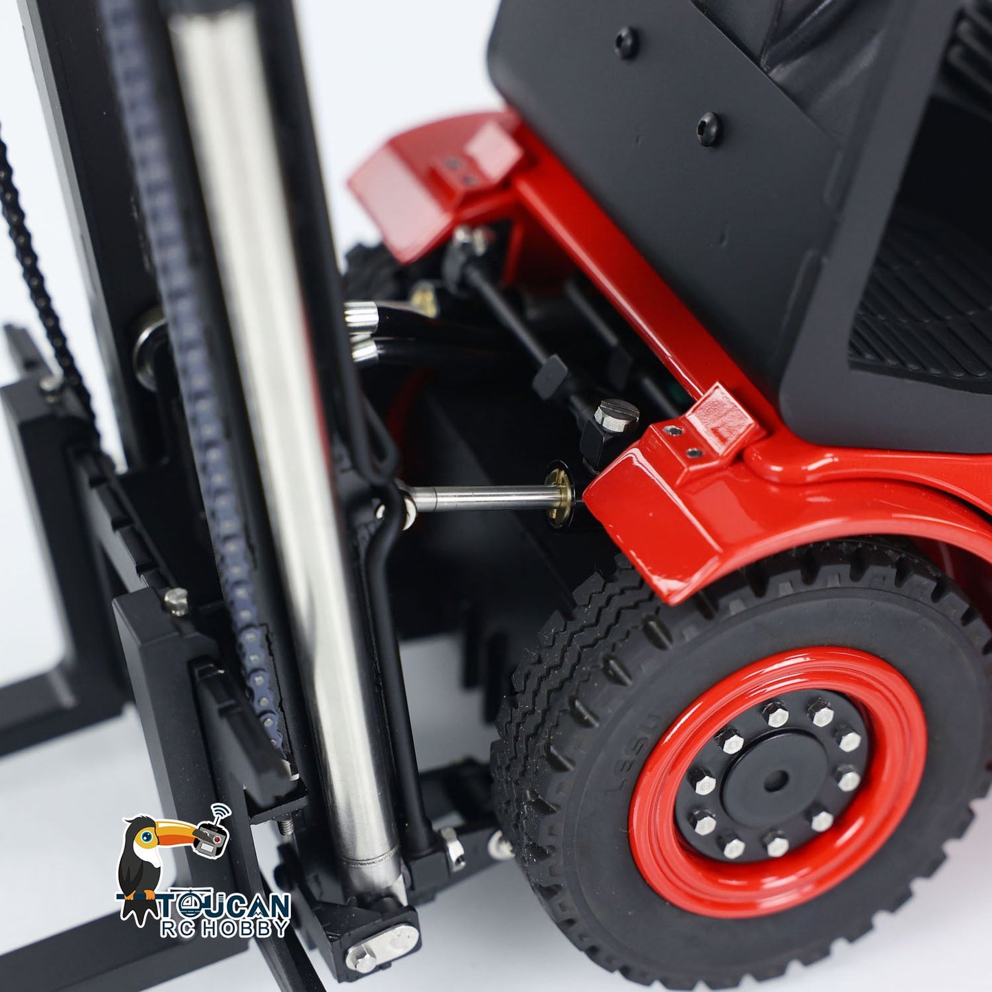 LESU 1/14 Hydraulic RC Forklift Remote Control Fork Lift Truck Transfer Car Model