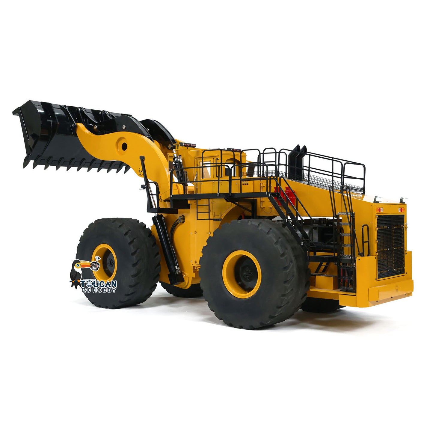 150KG! 1/14 RC Hydraulic Loader Heavy Duty L2350 Remote Control Construction Vehicles with Sound Light Smoke