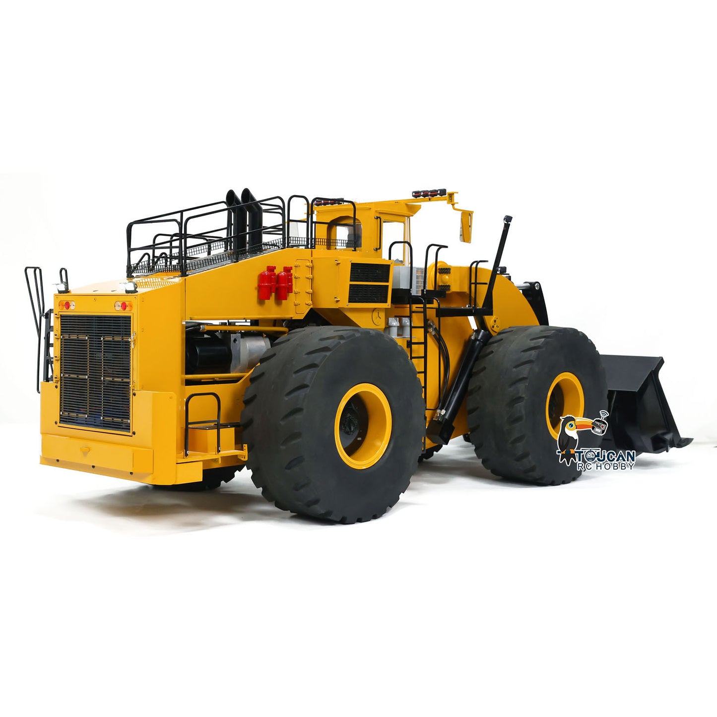 150KG! 1/14 RC Hydraulic Loader Heavy Duty L2350 Remote Control Construction Vehicles with Sound Light Smoke