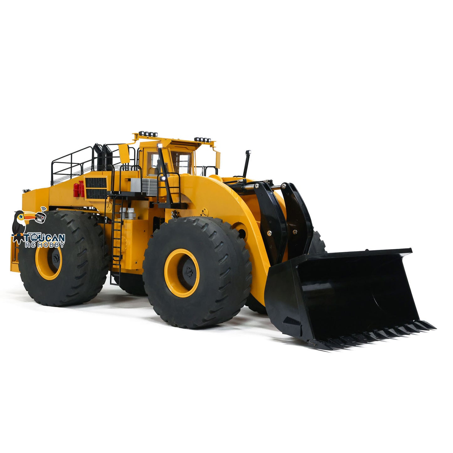 150KG! 1/14 RC Hydraulic Loader Heavy Duty L2350 Remote Control Construction Vehicles with Sound Light Smoke