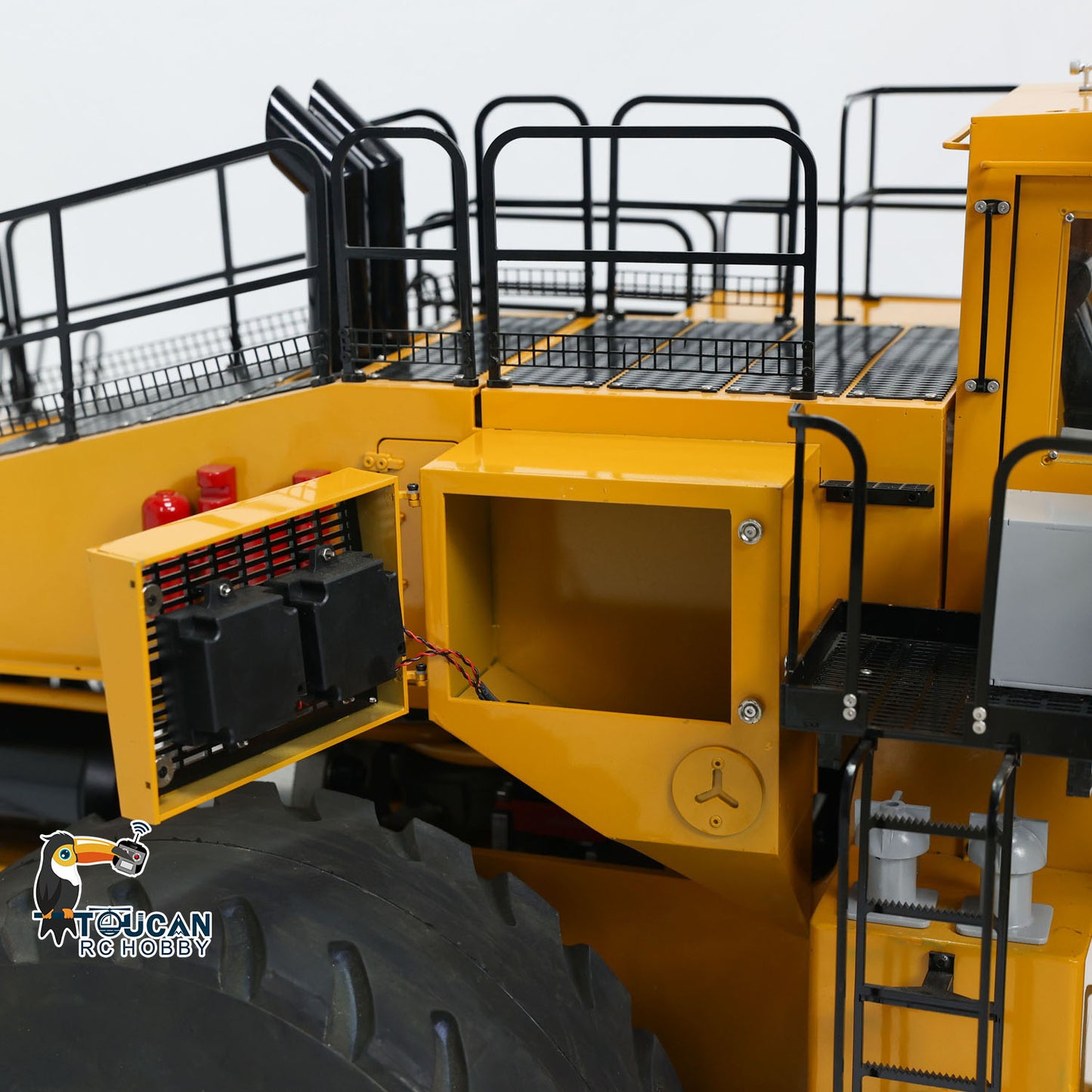 150KG! 1/14 RC Hydraulic Loader Heavy Duty L2350 Remote Control Construction Vehicles with Sound Light Smoke