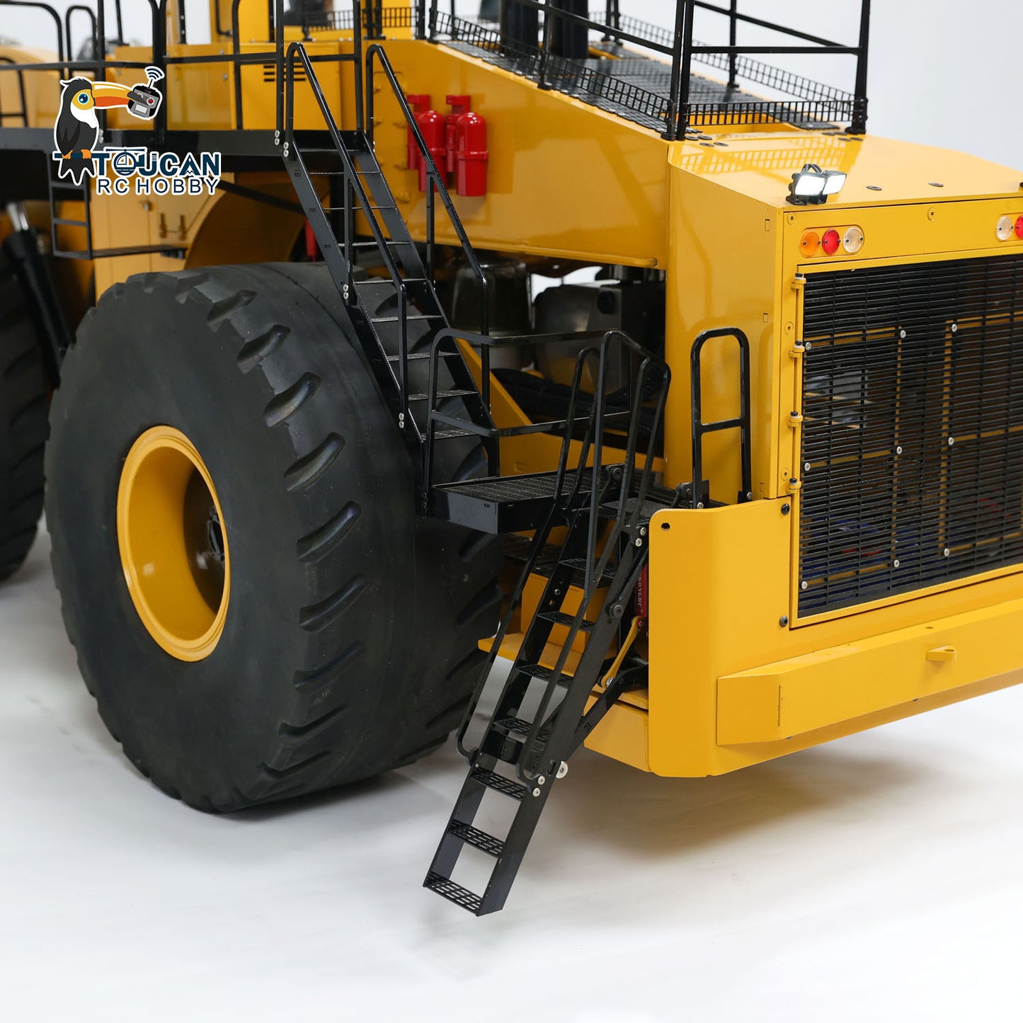 150KG! 1/14 RC Hydraulic Loader Heavy Duty L2350 Remote Control Construction Vehicles with Sound Light Smoke
