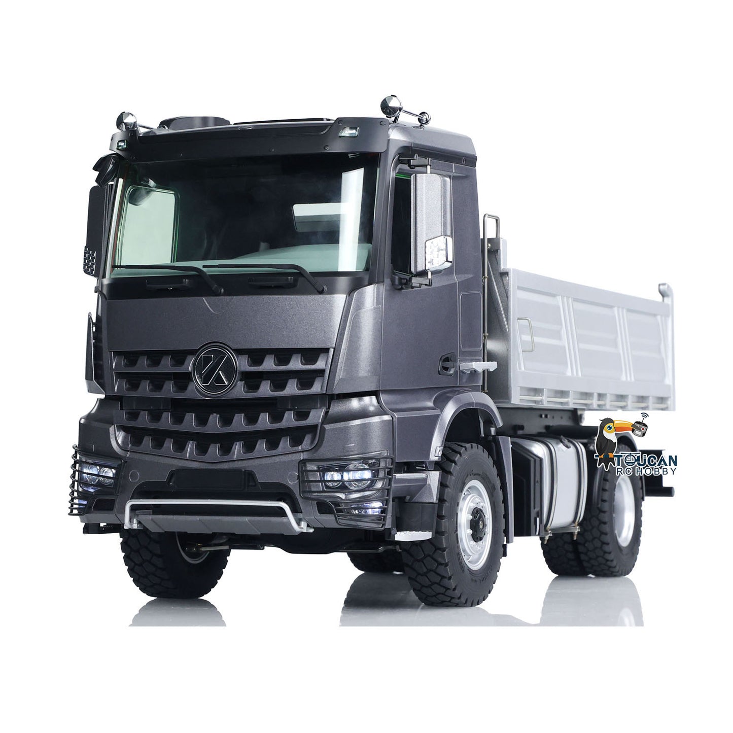 US STOCK 1/14 Kabolite 5701 RC Dump Truck 4x4 Remote Control Dumper Car Sound Light Model