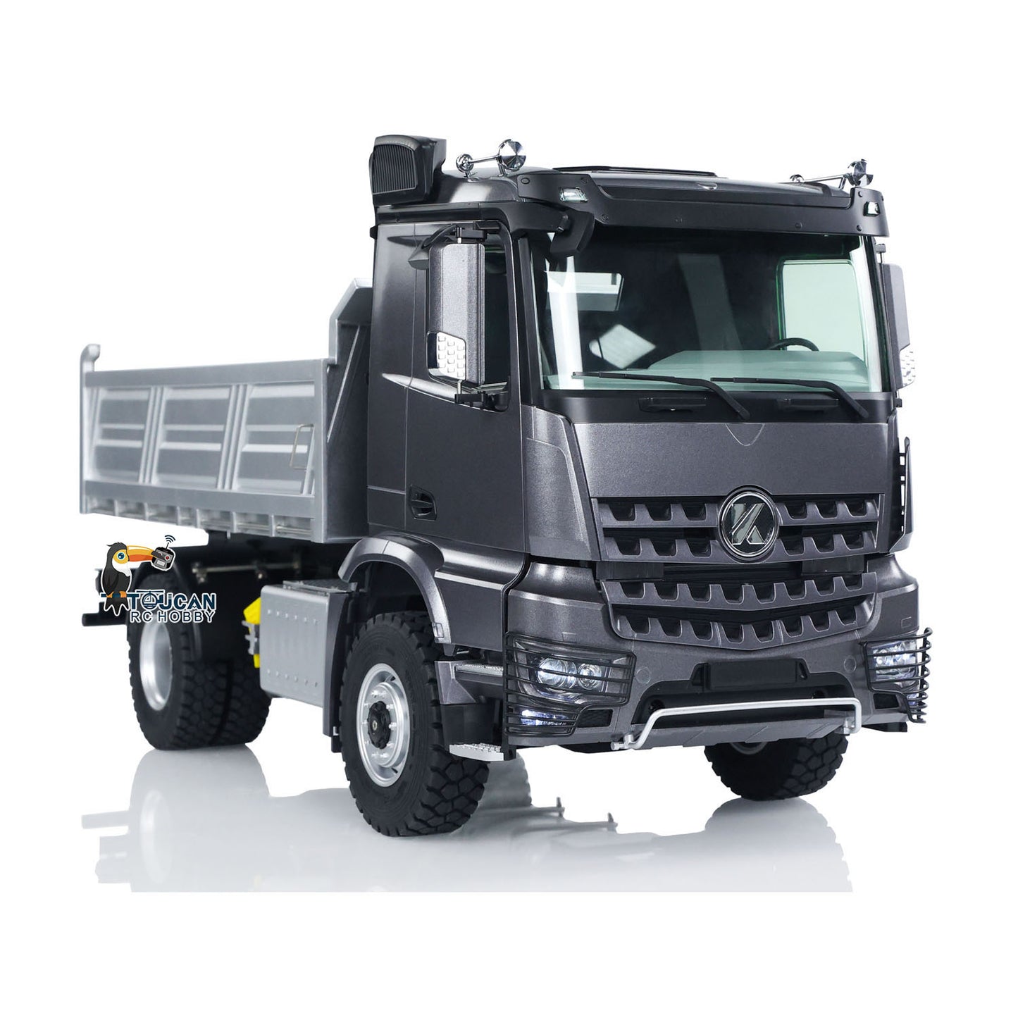 US STOCK 1/14 Kabolite 5701 RC Dump Truck 4x4 Remote Control Dumper Car Sound Light Model