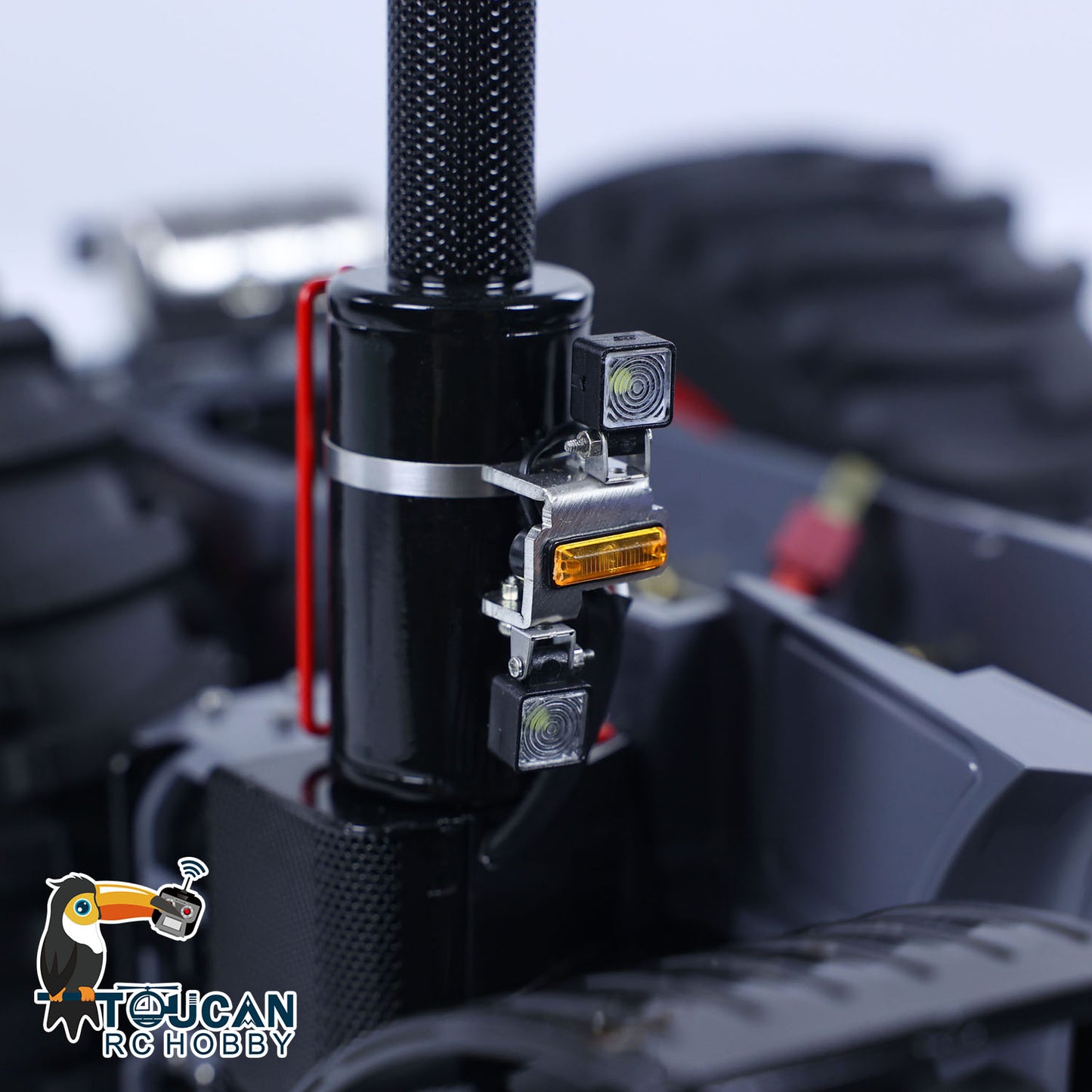 LESU 4X4 Metal Chassis for 1/16 1050 RC Tractors DIY Radio Control Car Model Assembled Unpainted Accessory Differential Lock