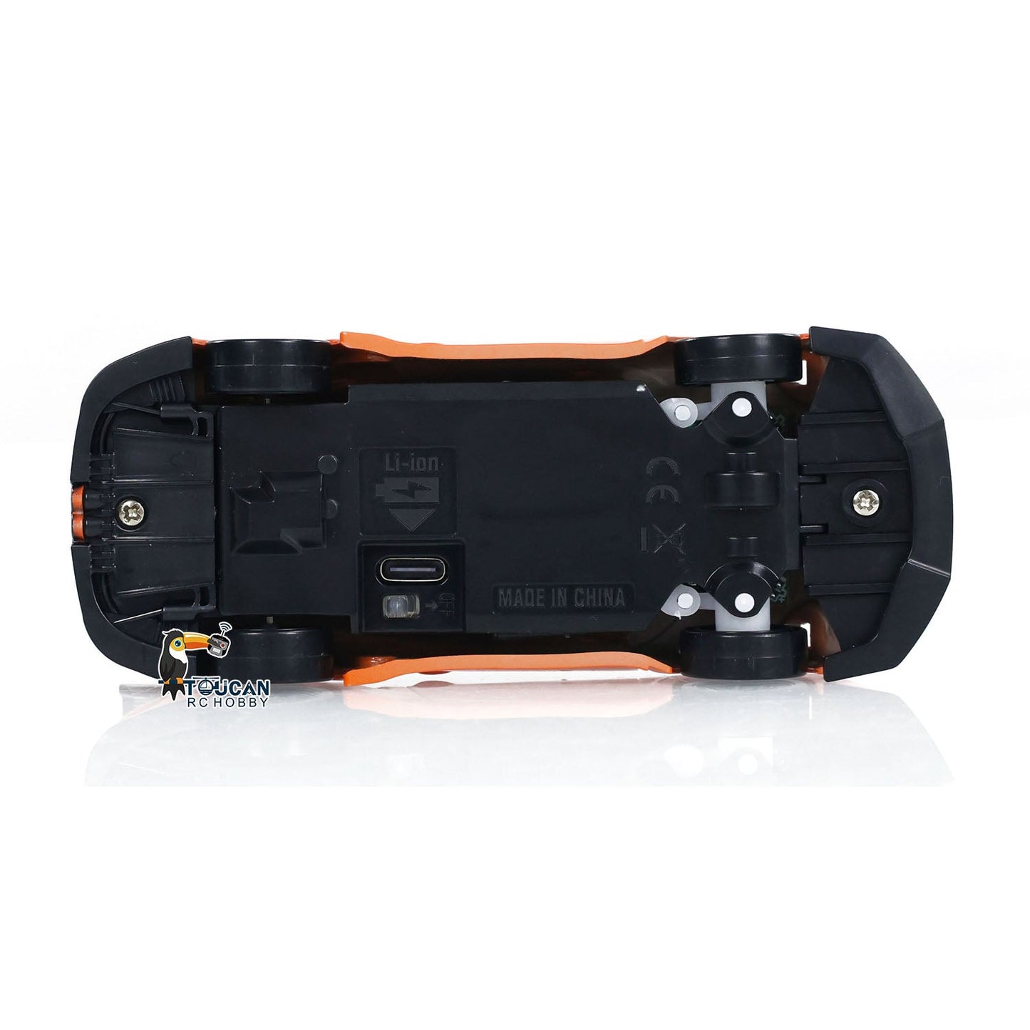 Fast Shipping Remote Control Mini Drift Car 1:43 Race Car Toy Radio Lights Traffic Safety Cone