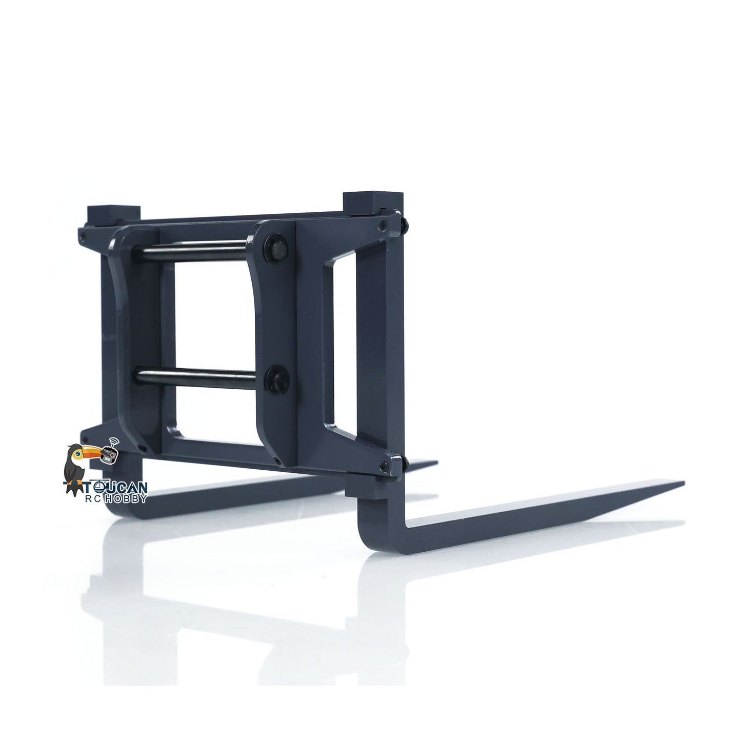 Metal Manual Quick Coupler Wheel Hub Rubber Tire Metal Fork for JDModel JDM-198 ZW370 RC Hydraulic Loader Model DIY