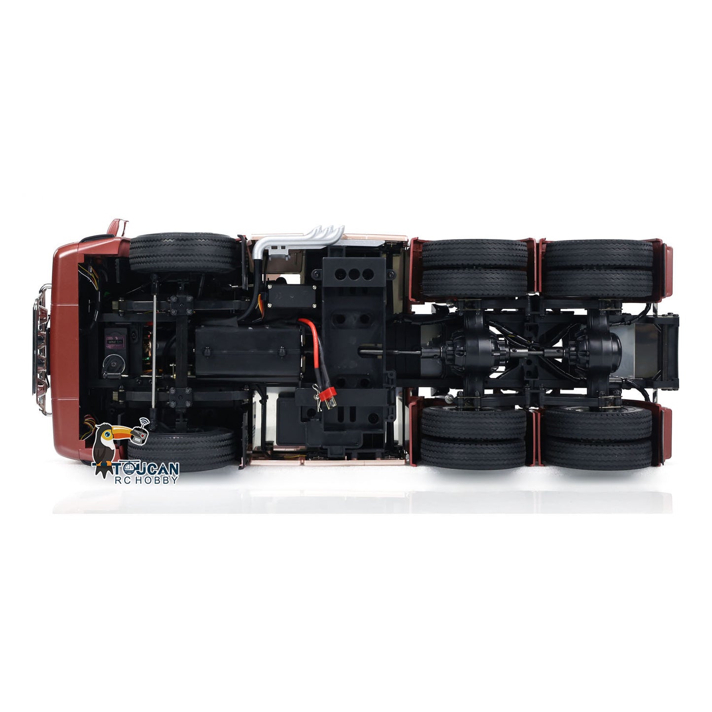 3Axles R620 6*4 1/14 RC Tractor Truck DIY Remote Control Lorry Car RTR Radio ESC