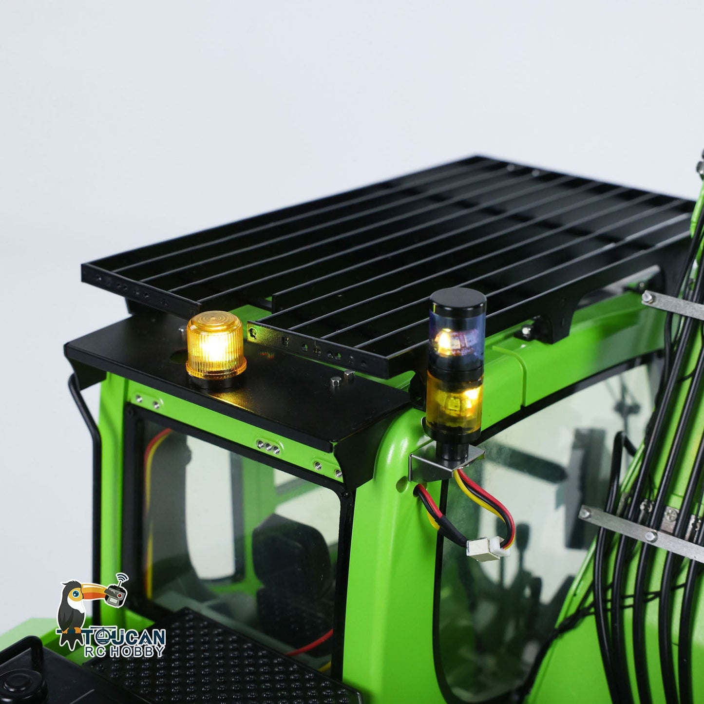 CUT Model 1/14 RC Hydraulic Excavator LR 914 Metal Remote Control Digger Model 5ways Valve RTR Construction Car ST8 Radio Battery