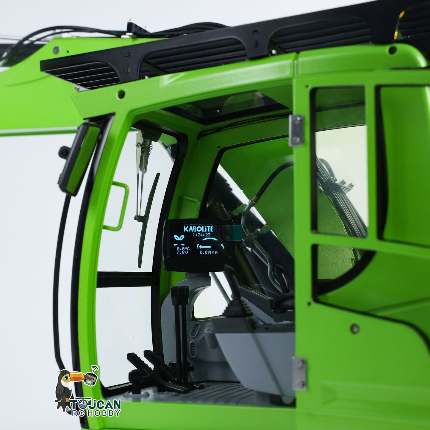 CUT Model 1/14 RC Hydraulic Excavator LR 914 Metal Remote Control Digger Model 5ways Valve RTR Construction Car ST8 Radio Battery