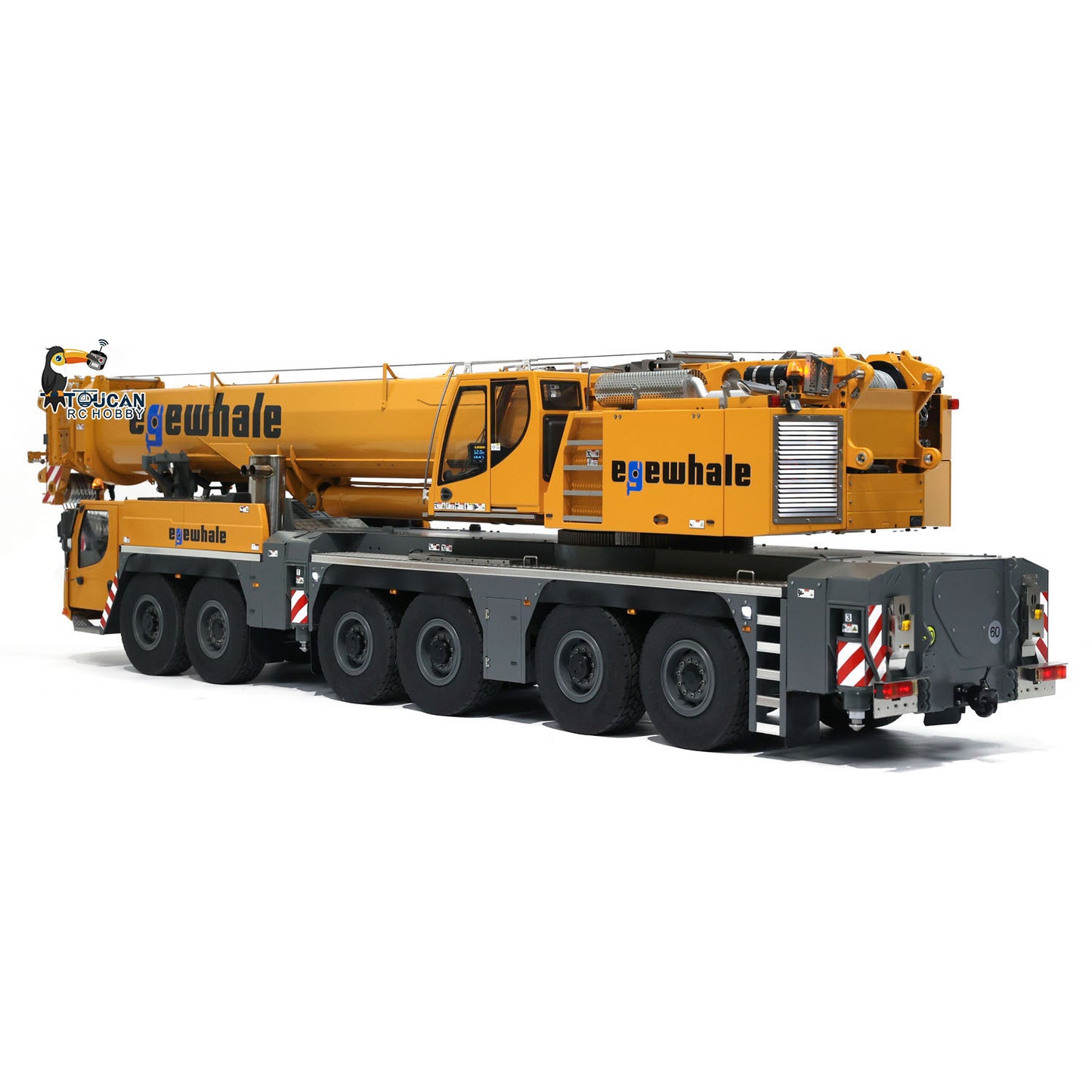 Pre-Order Eyewhale 1/14 6 Axles LTM1350 RC Hydraulic Mobile Cranes 5M Length Radio Controlled Heavy-duty Car PNP Hobby Model
