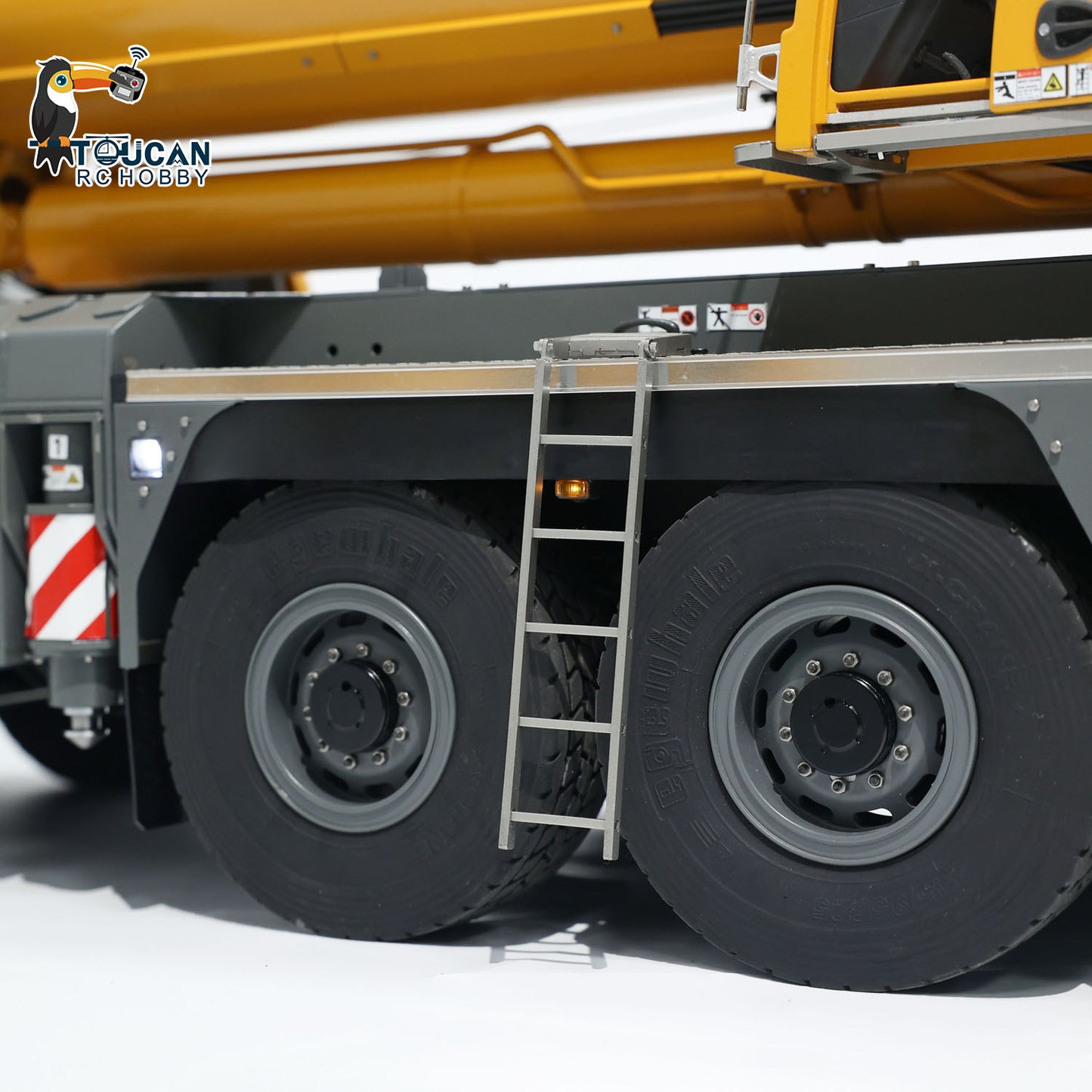 Pre-Order Eyewhale 1/14 6 Axles LTM1350 RC Hydraulic Mobile Cranes 5M Length Radio Controlled Heavy-duty Car PNP Hobby Model