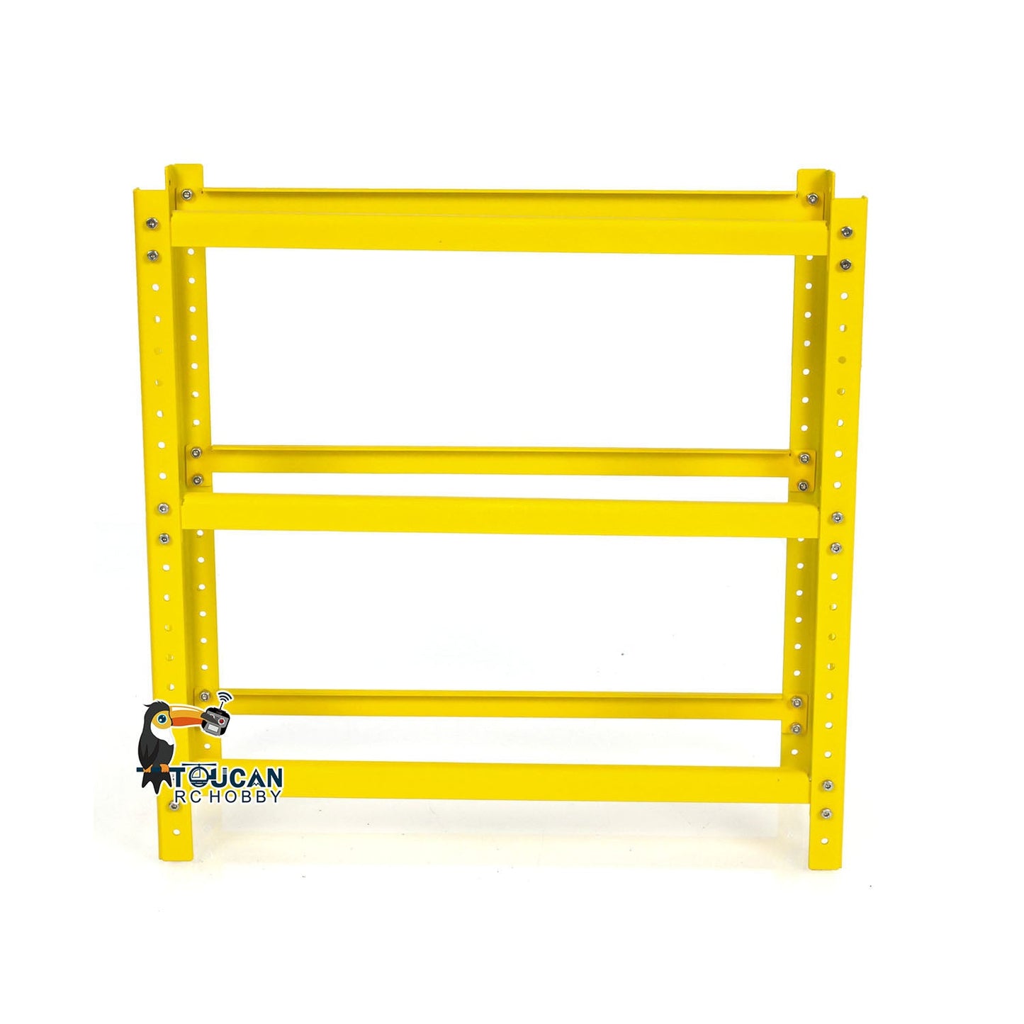 Kabolite Metal Tire Rack for 1/14 RC Tractor Truck 1/10 1/12 Remote Control Car Hobby Model 22.5*22*8cm Painted and Unassembled