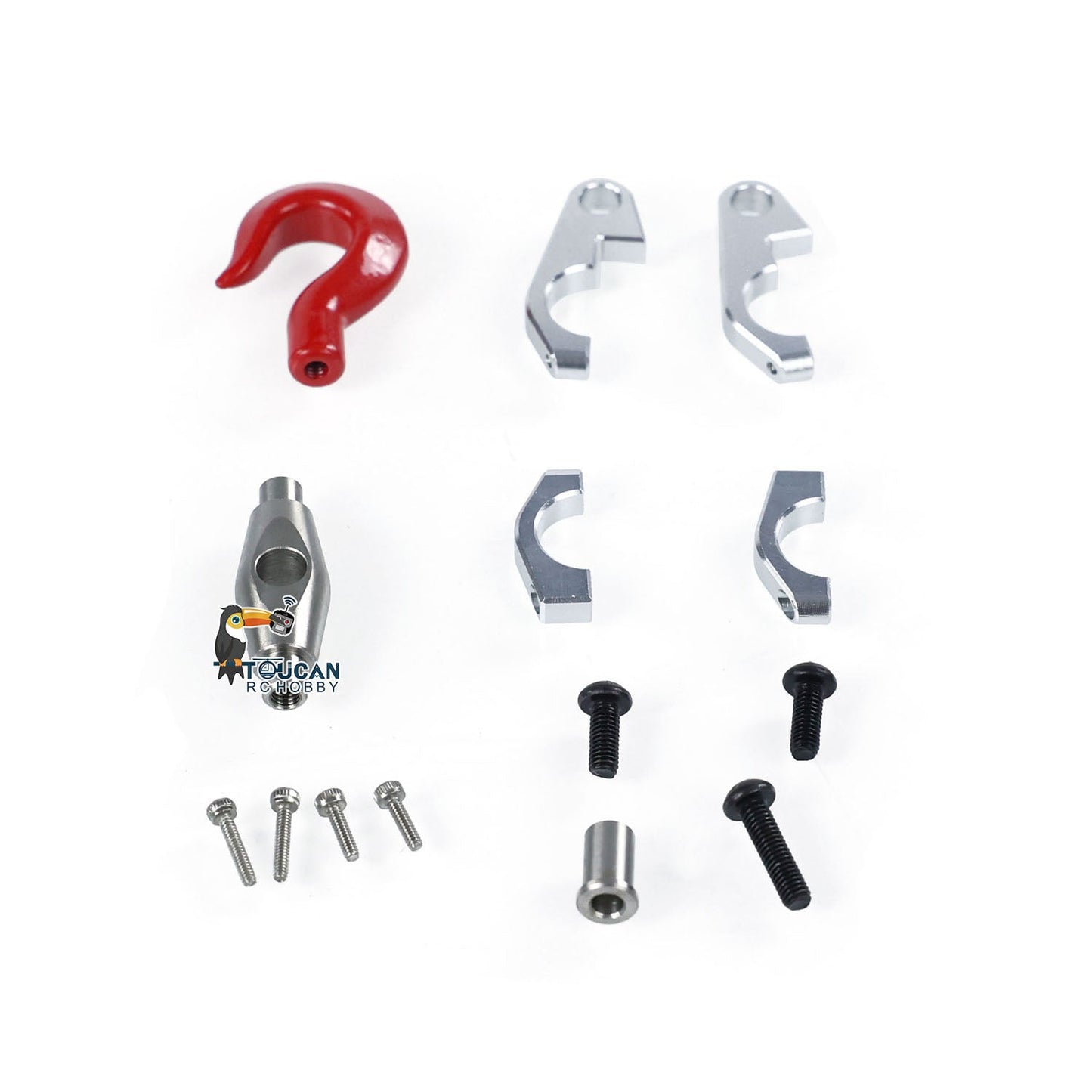 Metal Hook Drop Hanger for JDModel RC Hydraulic Multi Functional Telescopic Forklift JDM-128 Model DIY Construction Vehicle