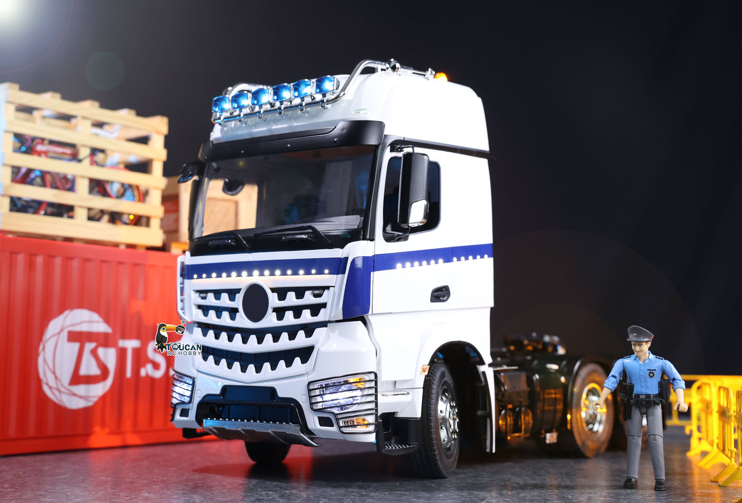 Second-Hand 99%New TAMIYA 6*4 3363 56352 1/14 RC Tractor Truck Cars Radio Controlled Lorry Model 540 Motor